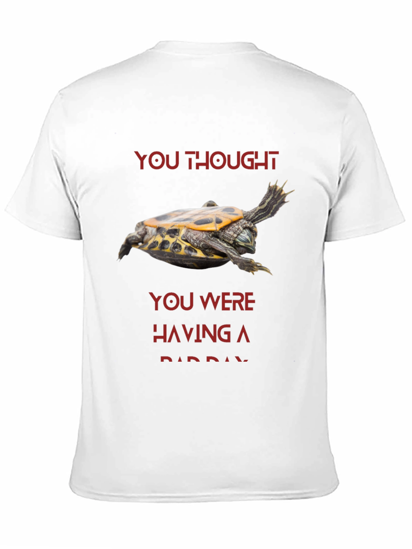 Funny Turtle Bad Day T-Shirt