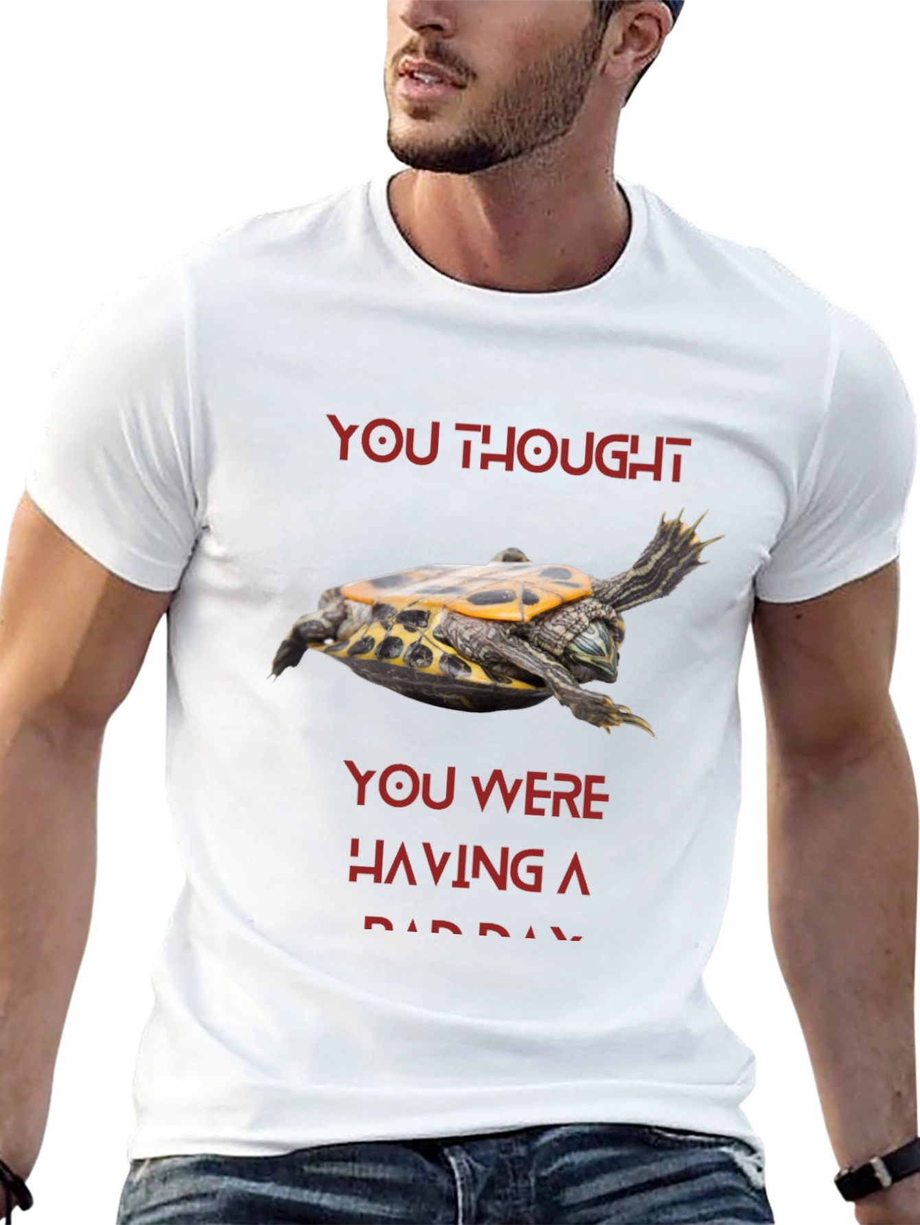 Funny Turtle Bad Day T-Shirt