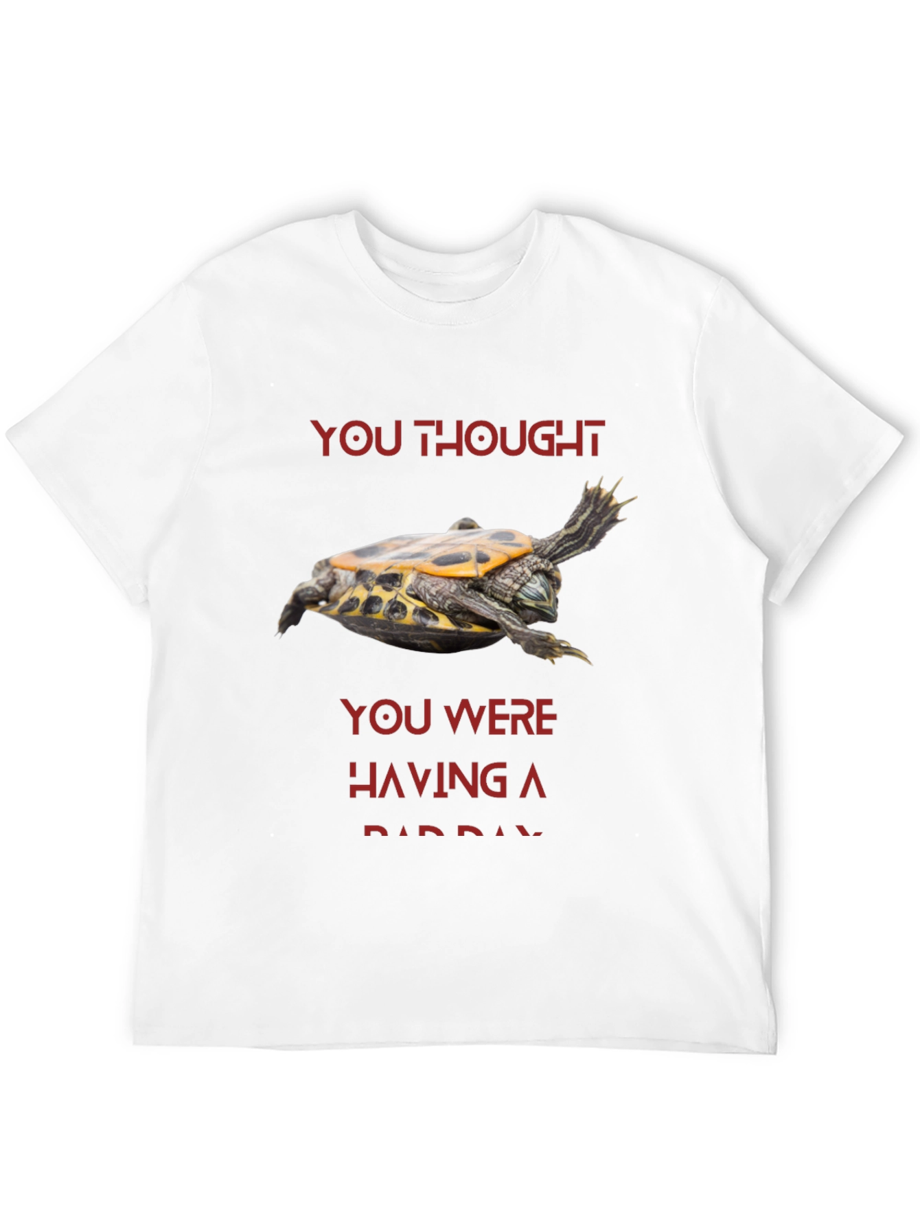 Funny Turtle Bad Day T-Shirt