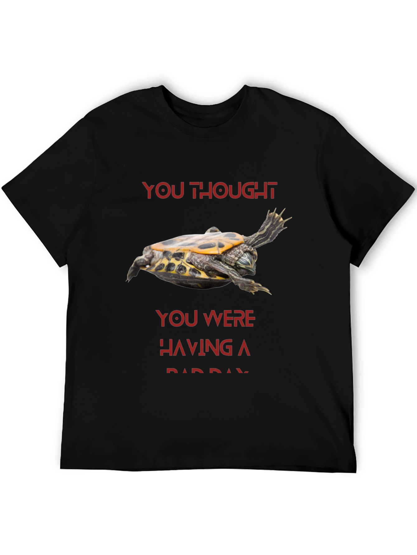 Funny Turtle Bad Day T-Shirt