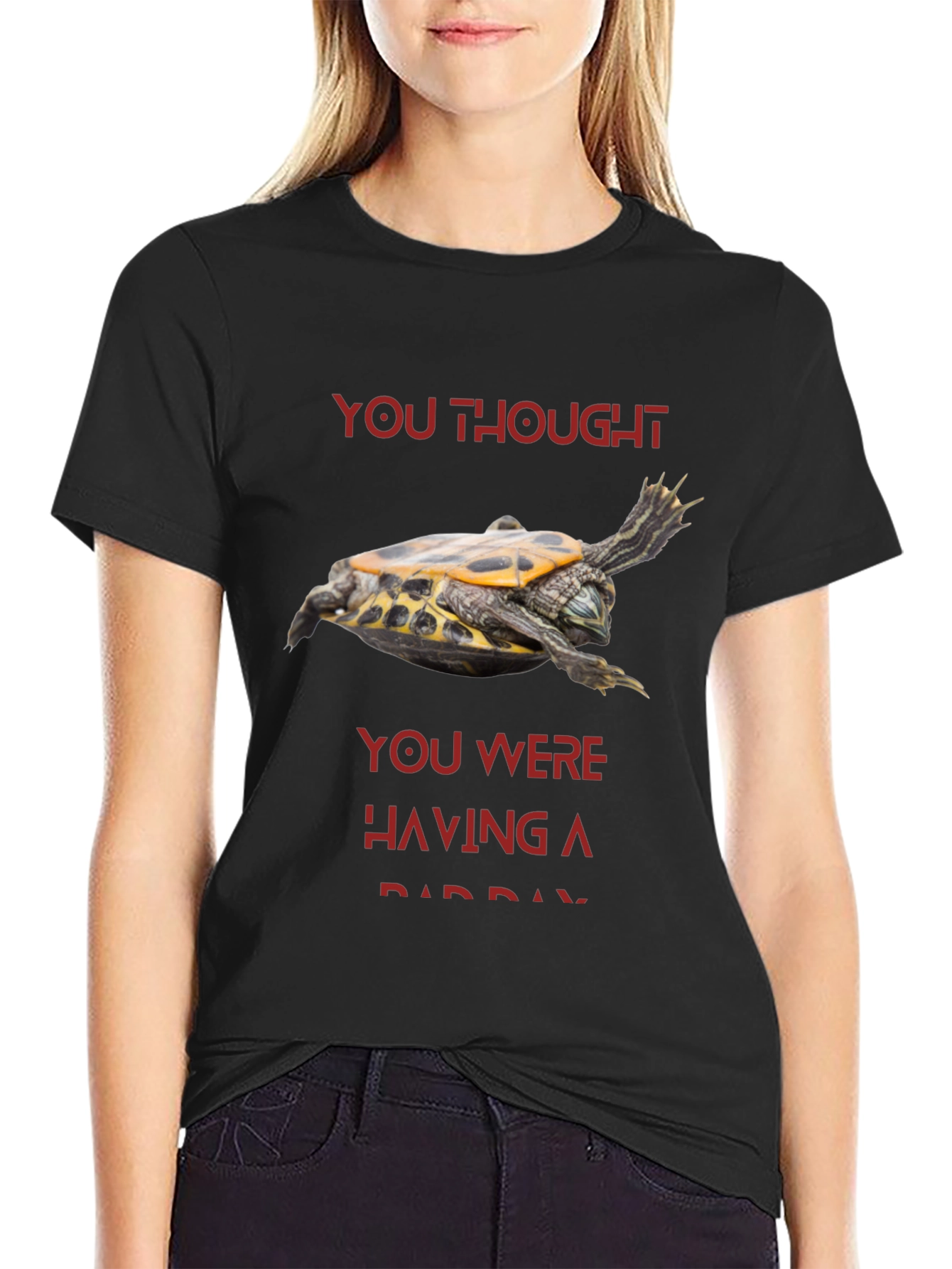 Funny Turtle Bad Day T-Shirt