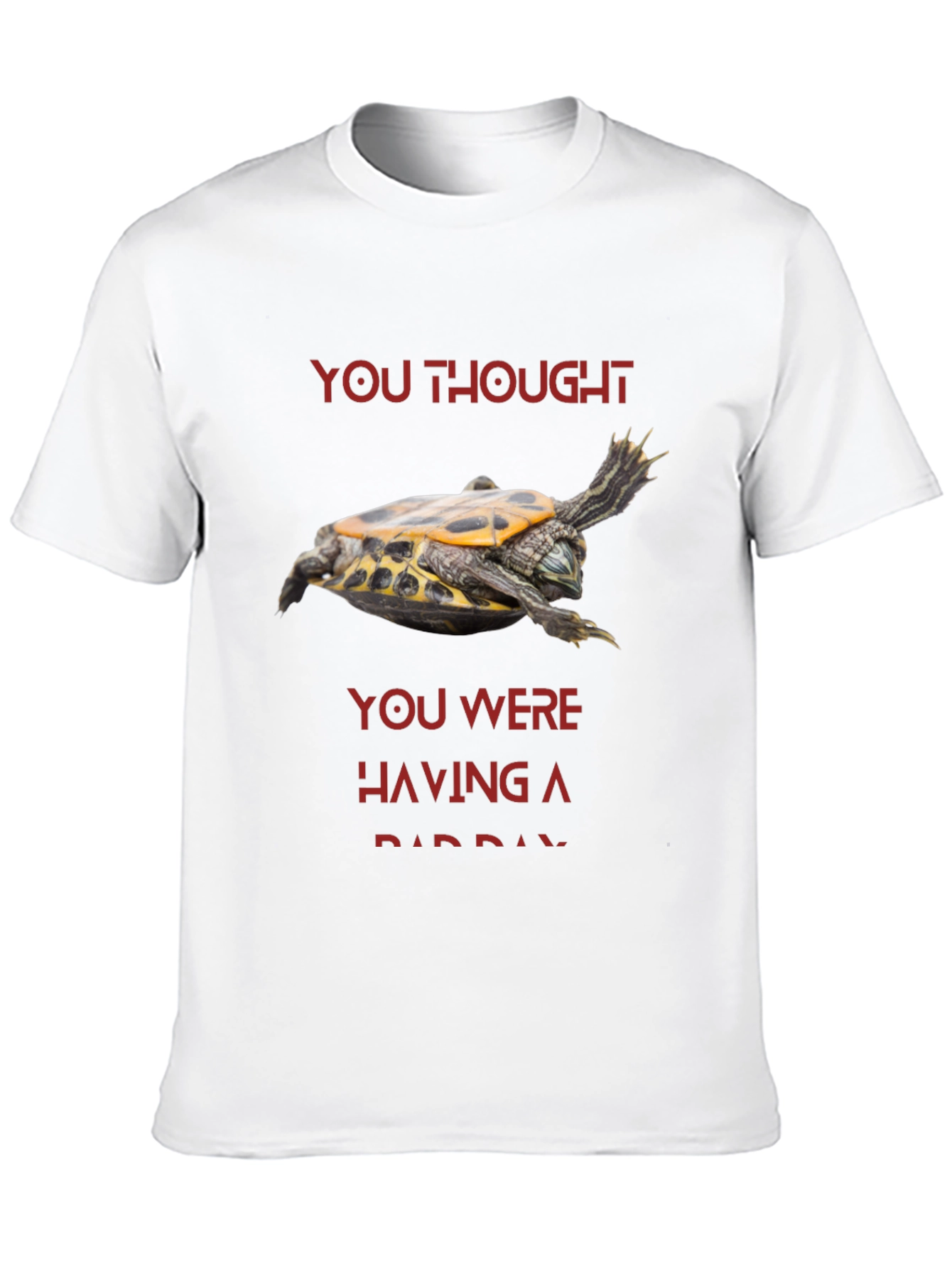 Funny Turtle Bad Day T-Shirt