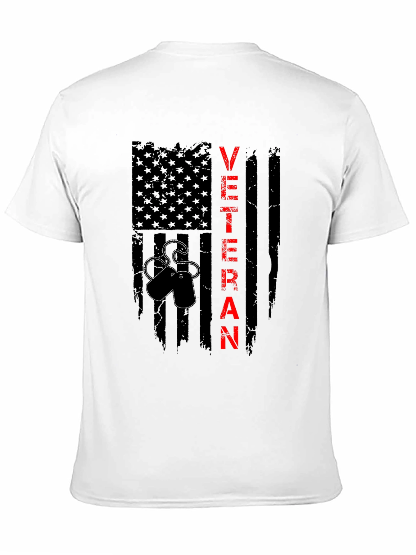 Veteran Flag T-Shirt - Patriotic Military Pride