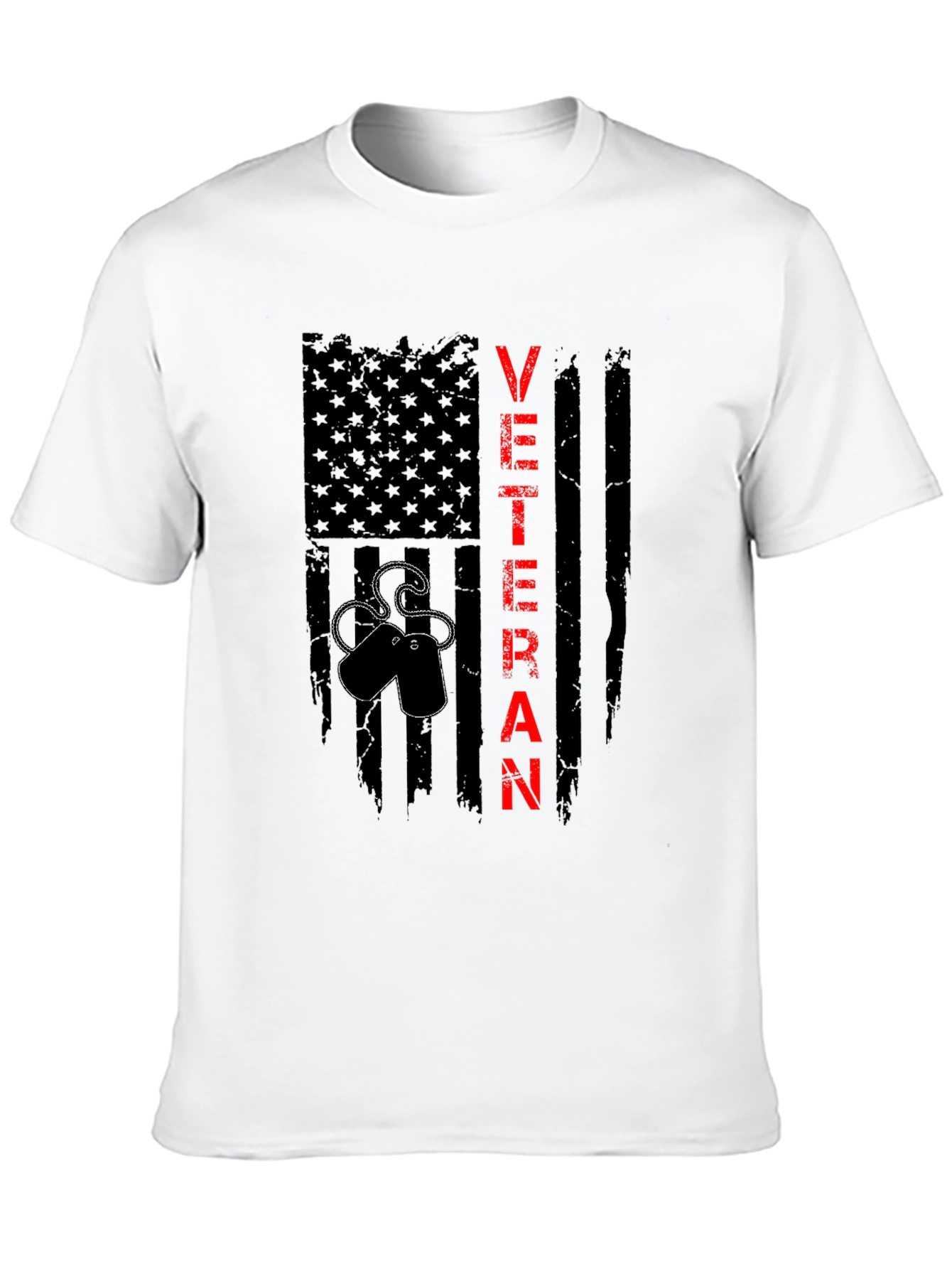 Veteran Flag T-Shirt - Patriotic Military Pride