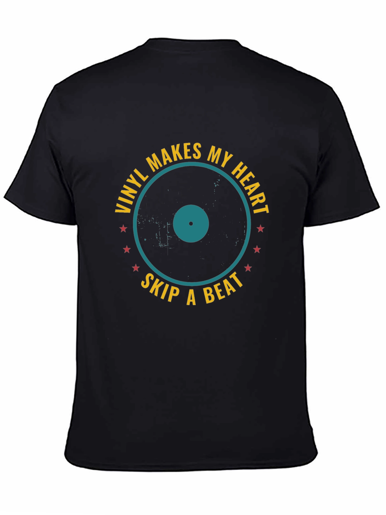 Vinyl Makes My Heart Skip A Beat T-Shirt