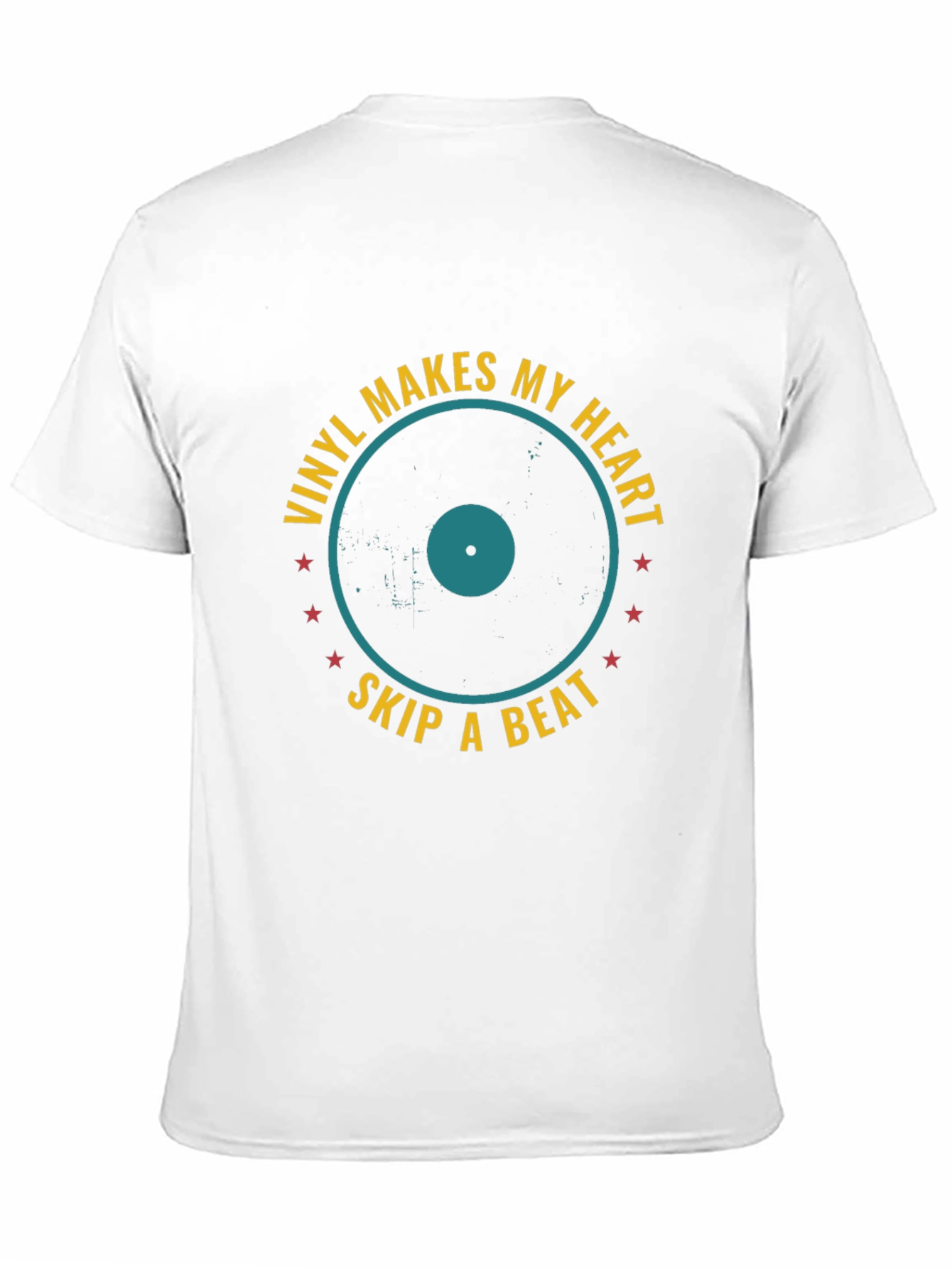 Vinyl Makes My Heart Skip A Beat T-Shirt