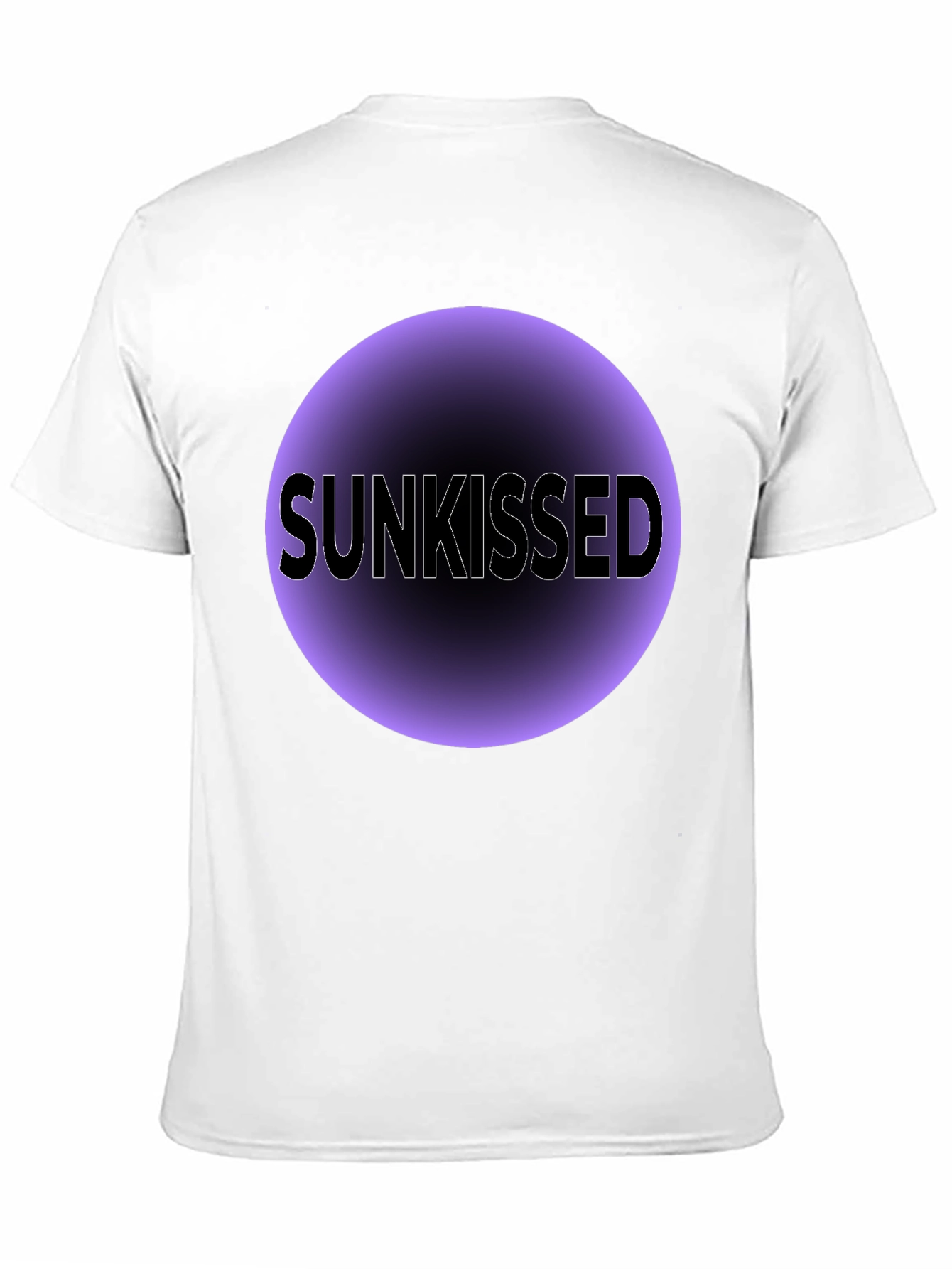 Sunkissed Graphic Tee - Soft Black Cotton Blend