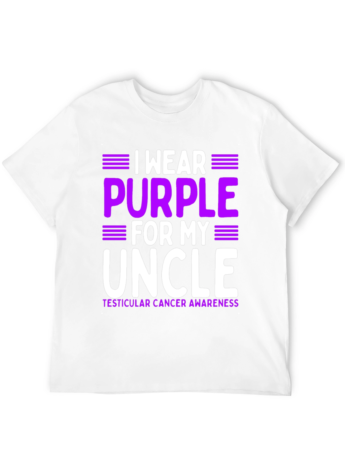Purple Uncle Awareness T-Shirt