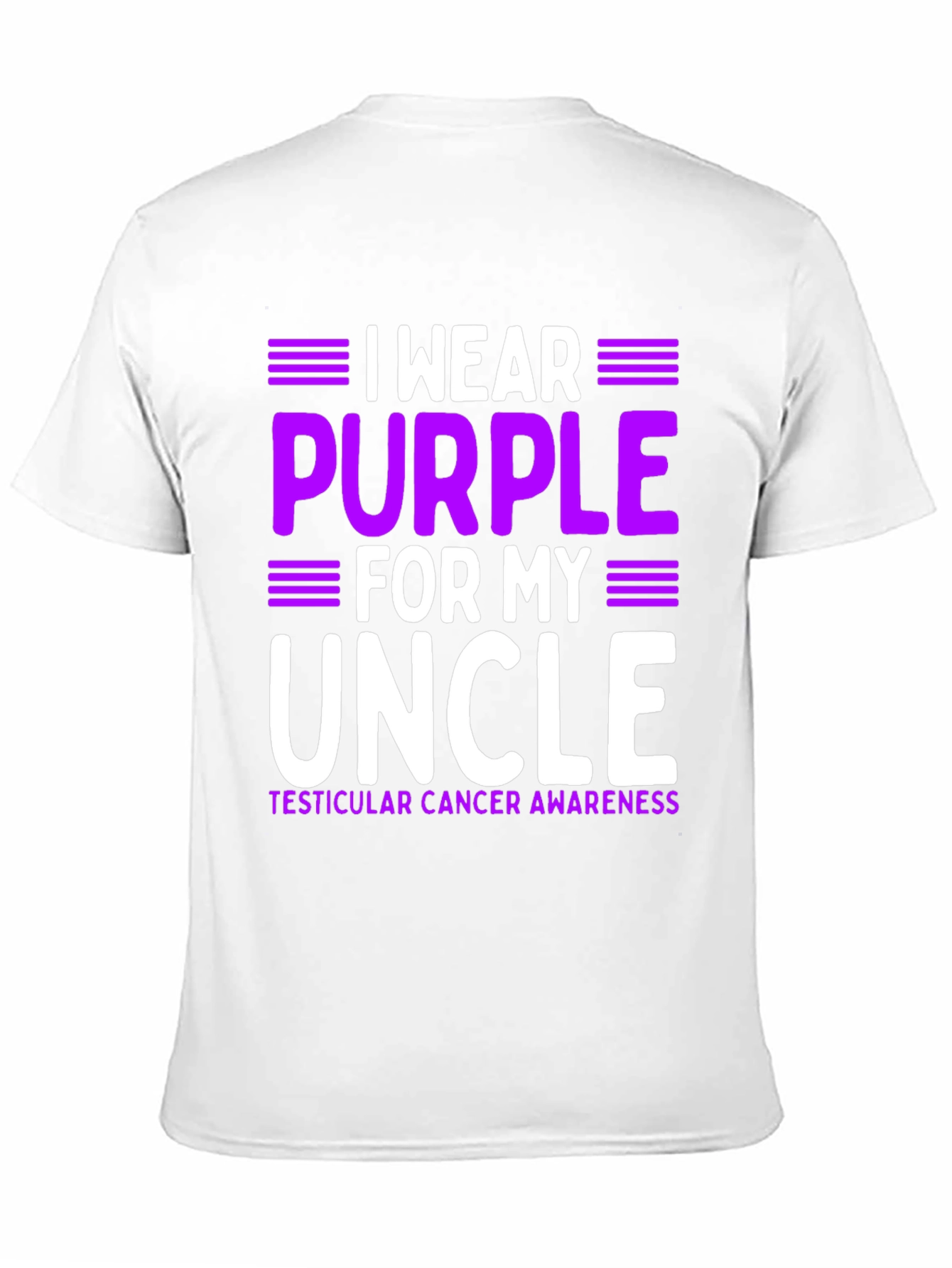 Purple Uncle Awareness T-Shirt