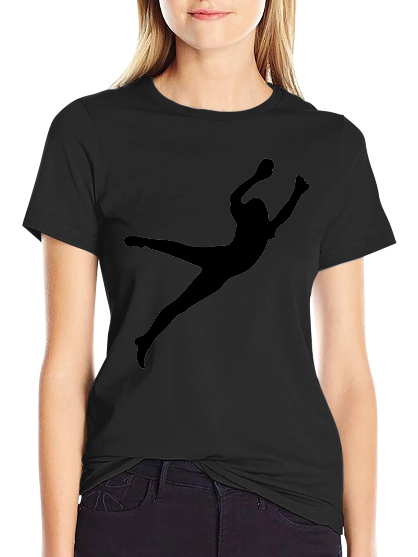 Silhouette Gymnast T-Shirt - Athletic Style