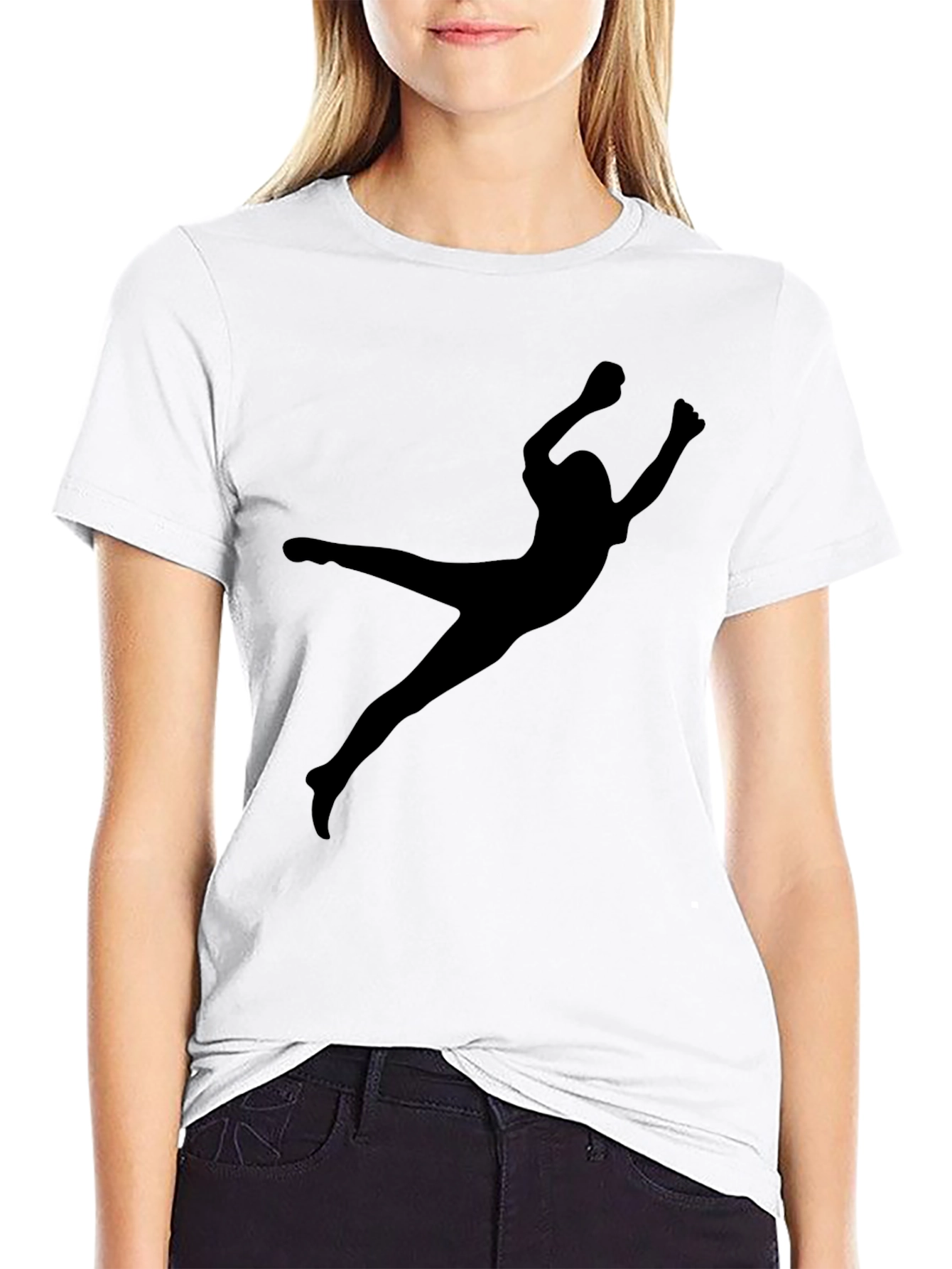 Silhouette Gymnast T-Shirt - Athletic Style