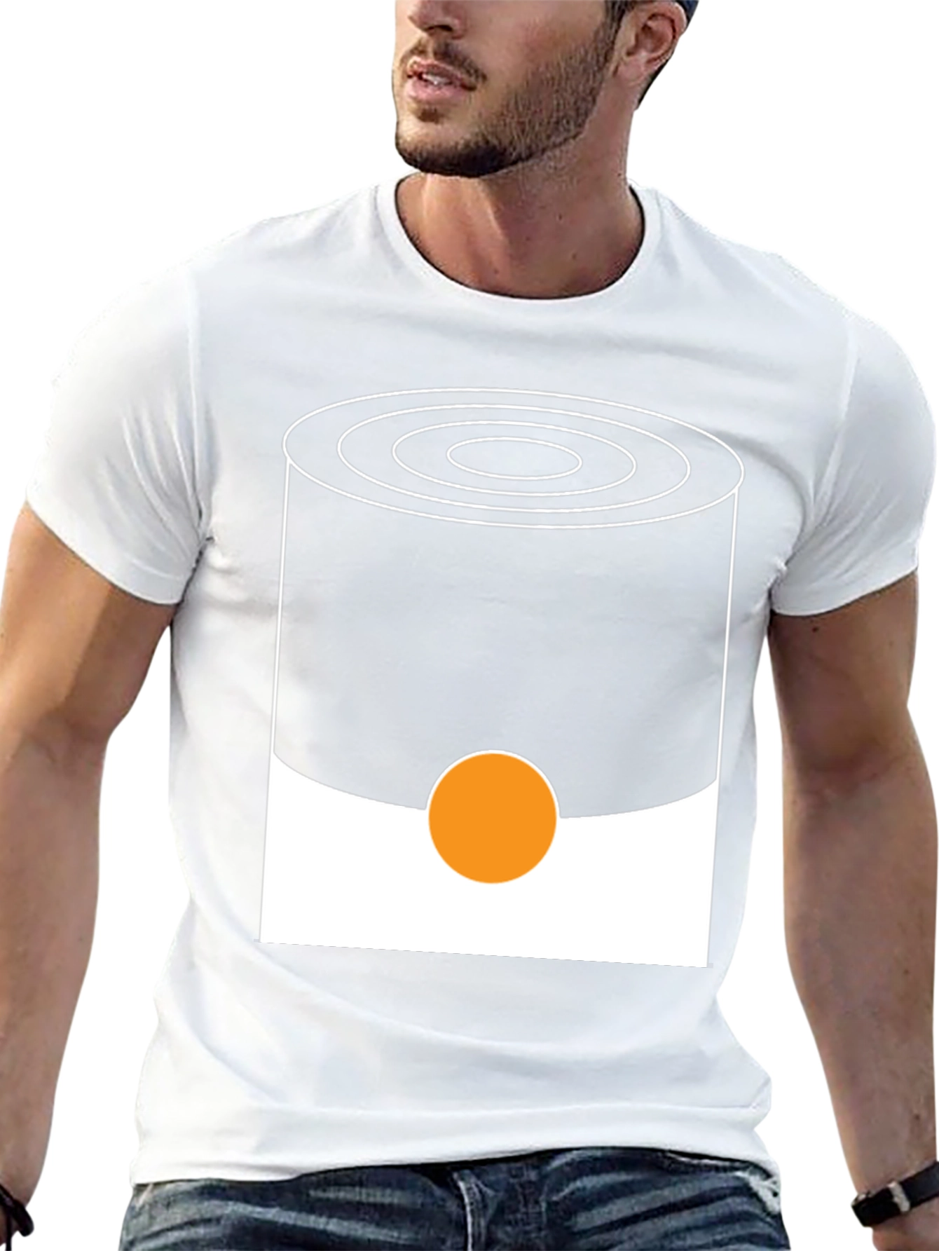 Abstract Can Graphic Tee