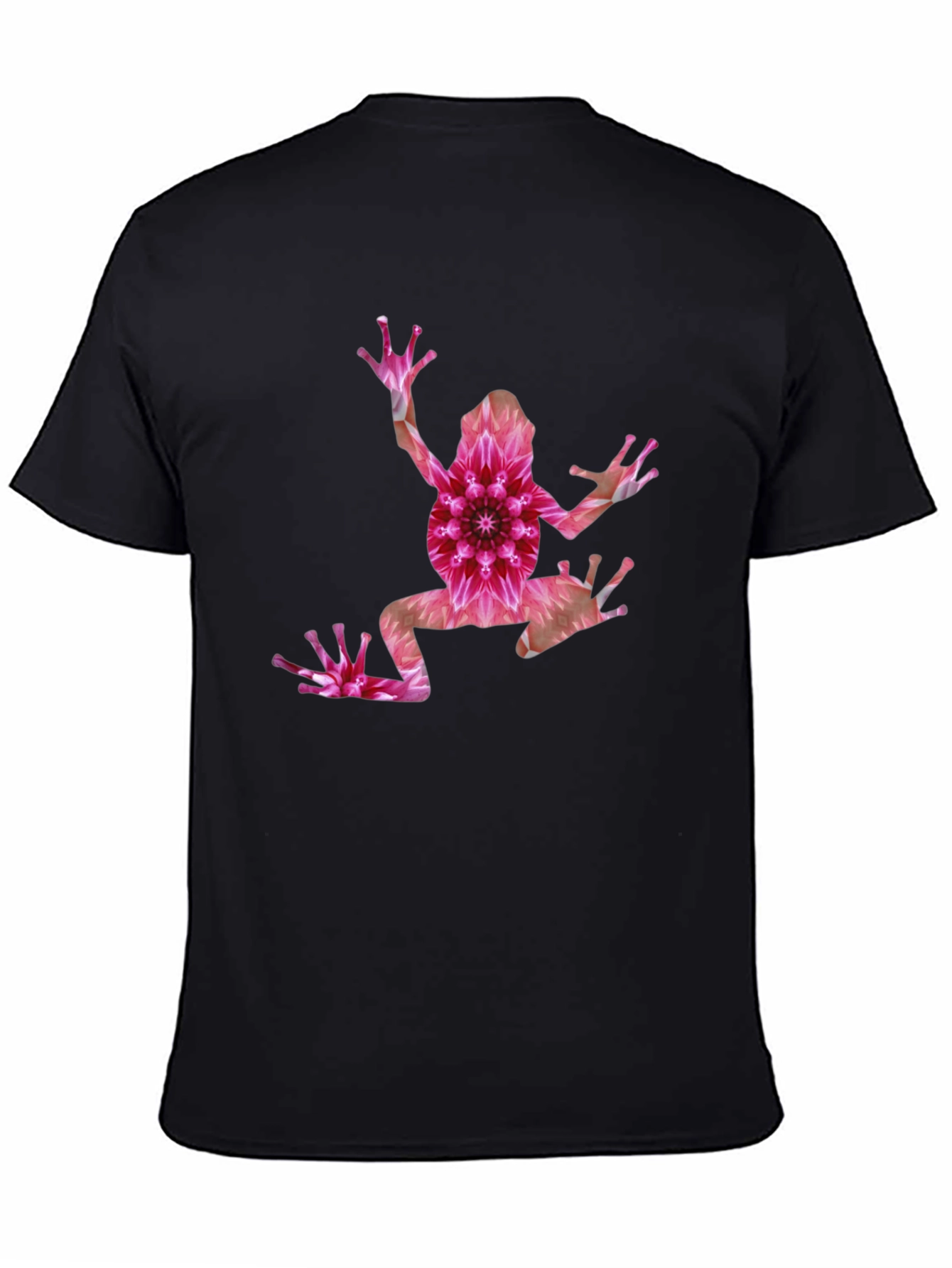 Floral Frog Graphic T-Shirt - Modern Style