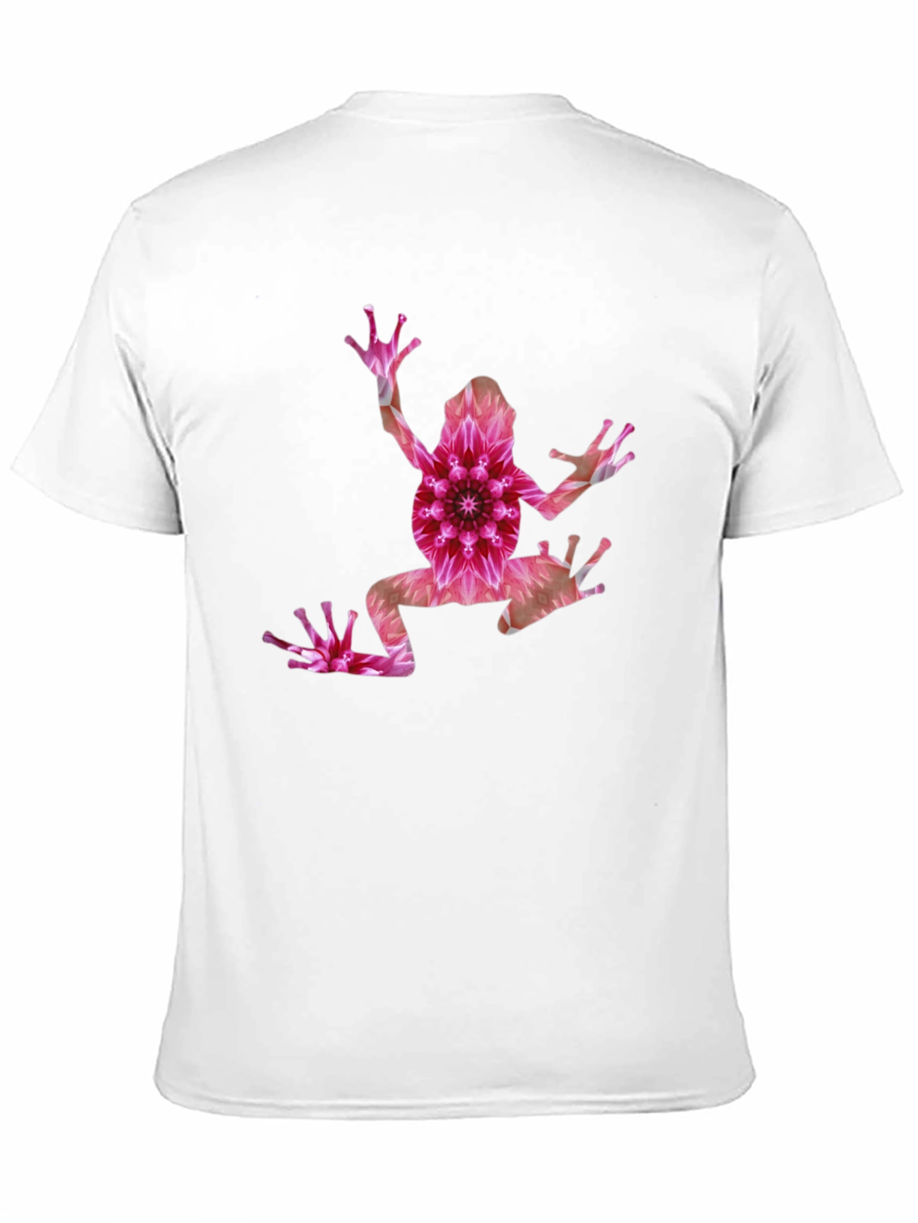 Floral Frog Graphic T-Shirt - Modern Style
