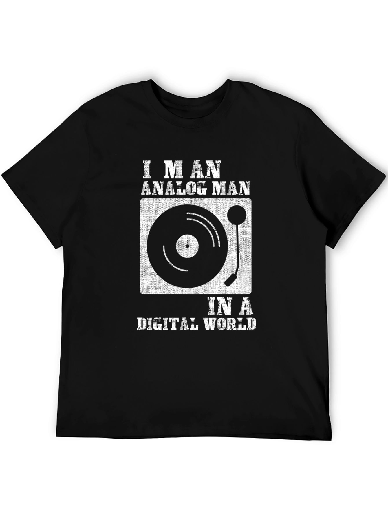 Analog Man in a Digital World Graphic Tee