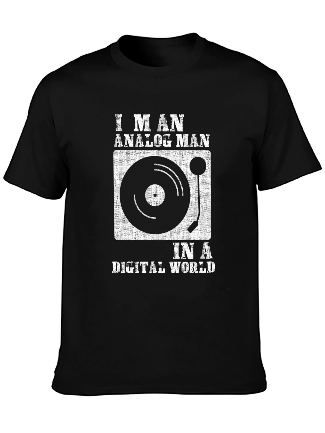 Analog Man in a Digital World Graphic Tee