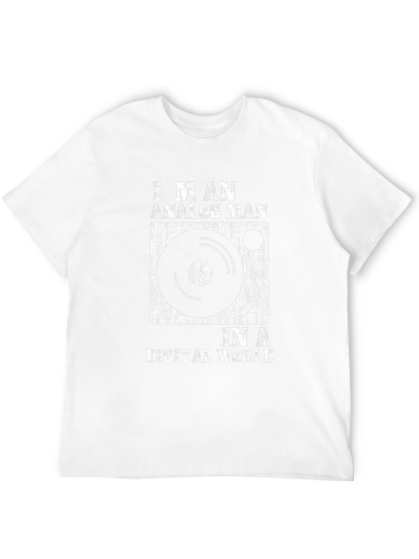 Analog Man in a Digital World Graphic Tee