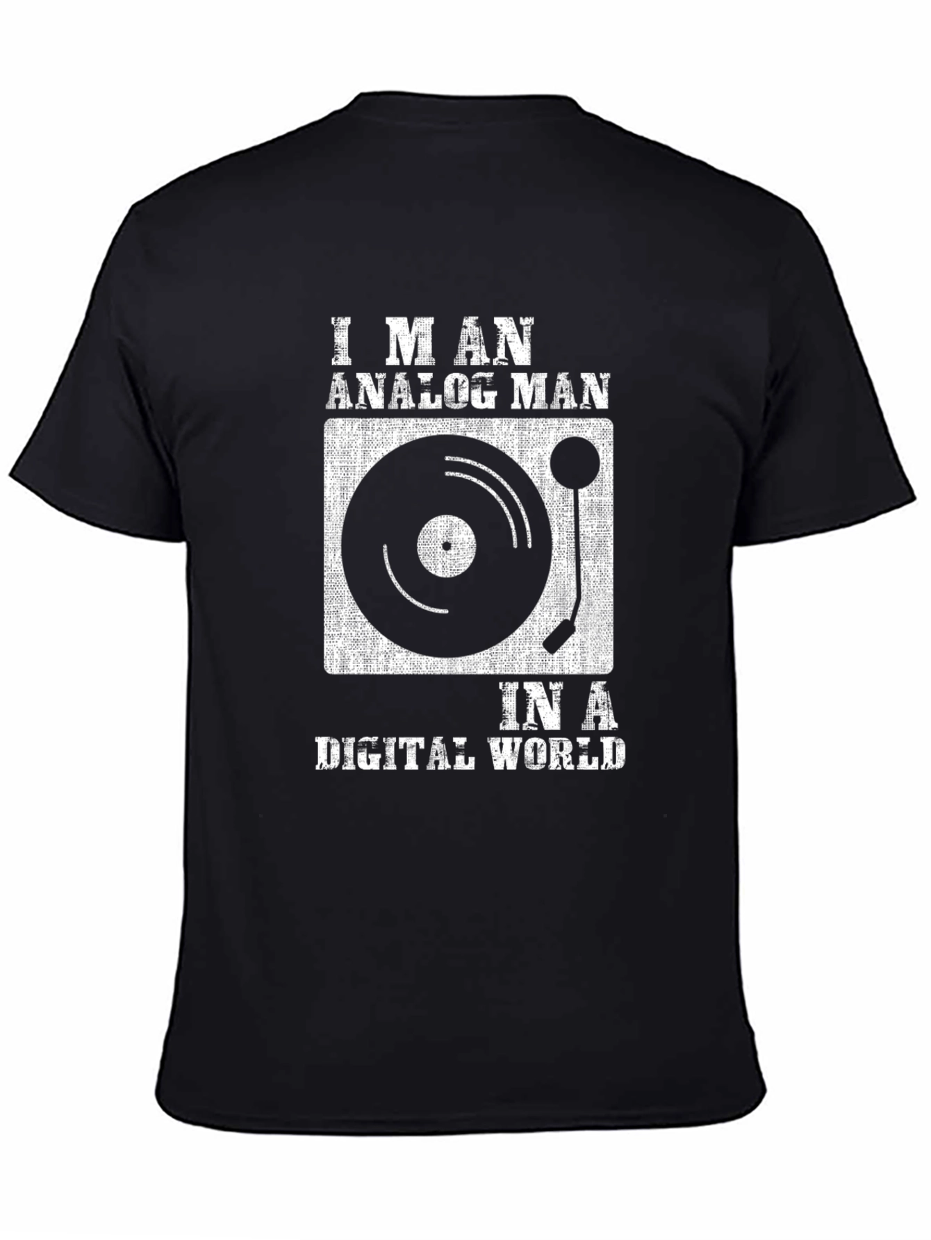 Analog Man in a Digital World Graphic Tee
