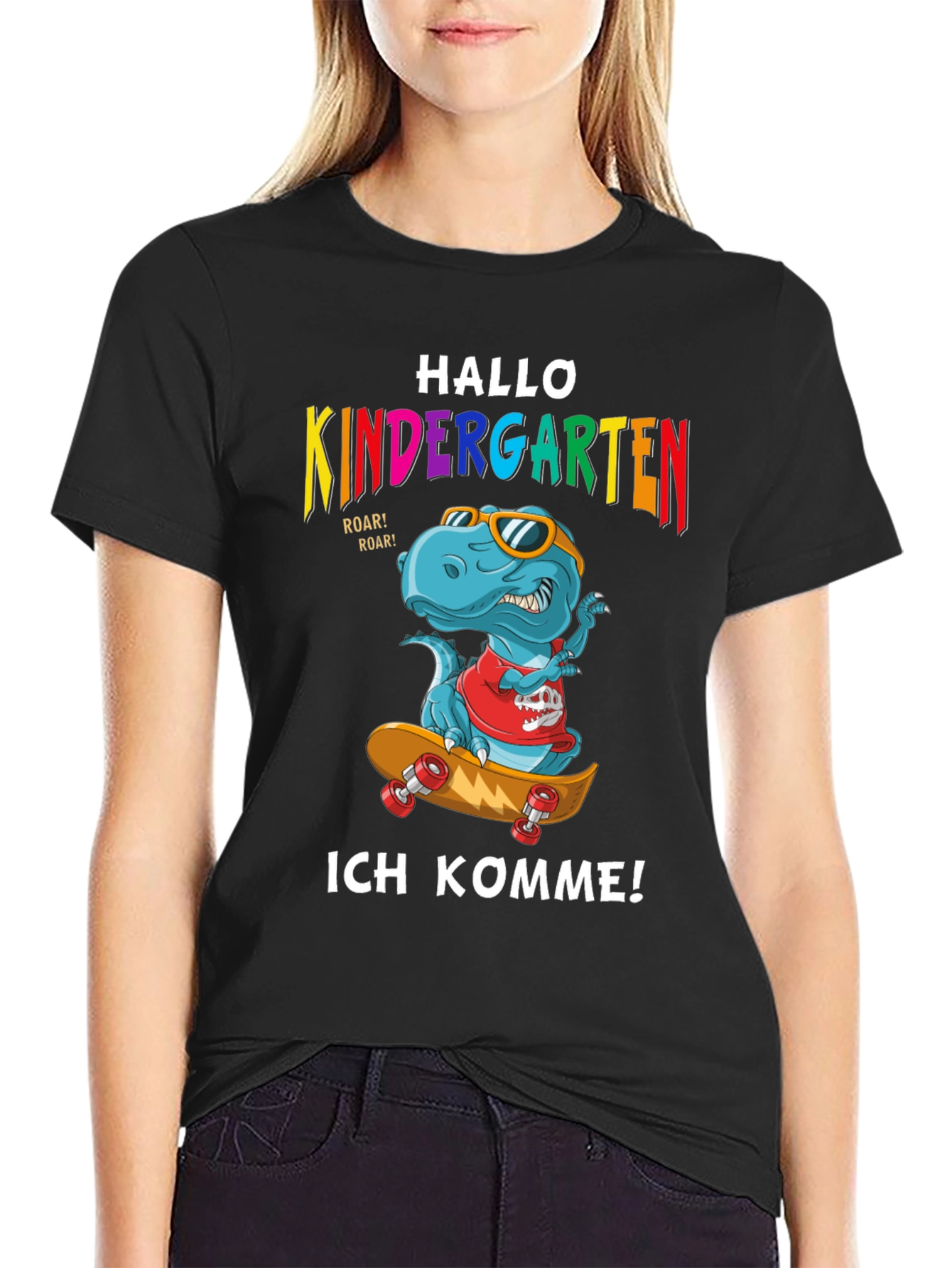 Dino Kindergarten T-Shirt - Back to School