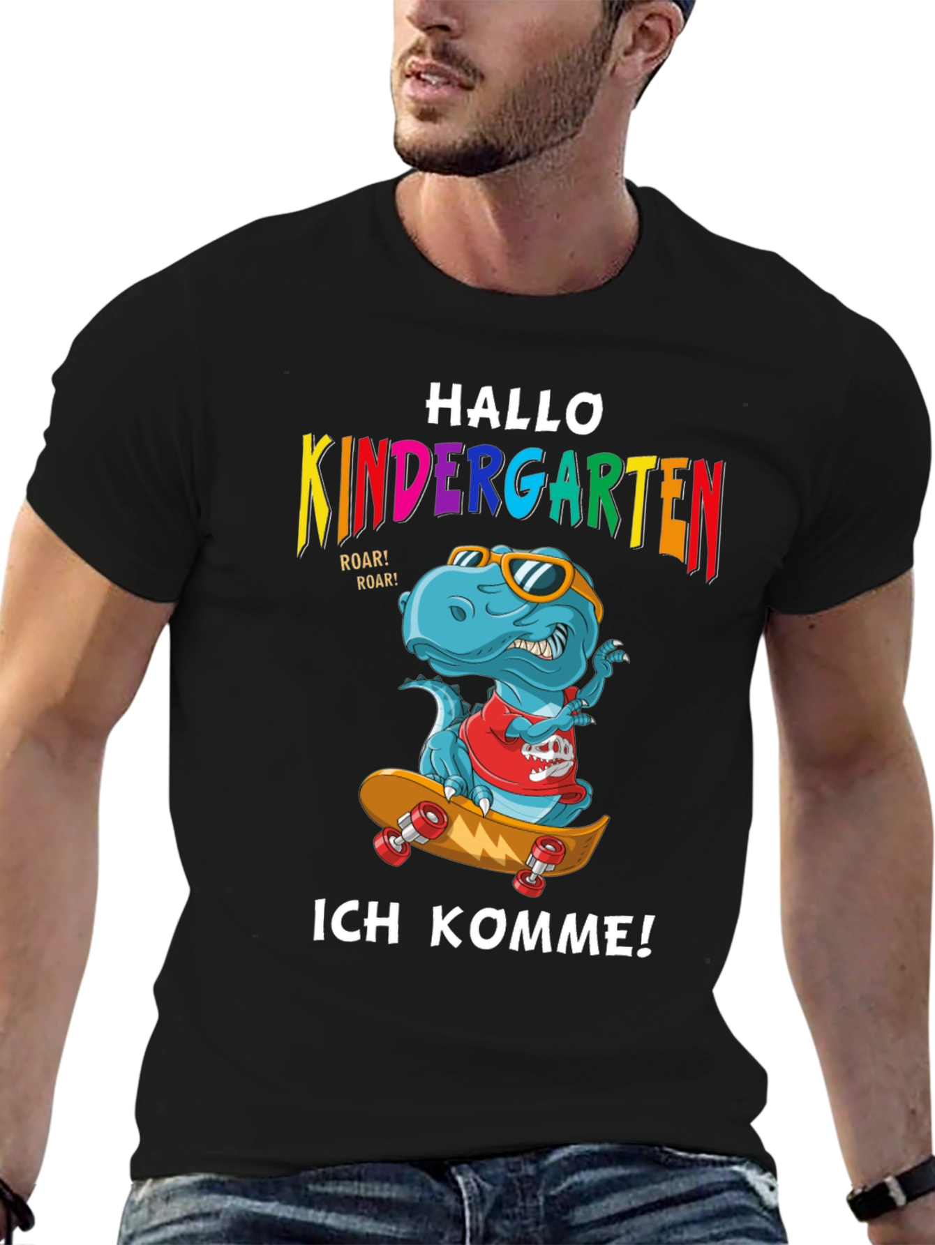 Dino Kindergarten T-Shirt - Back to School
