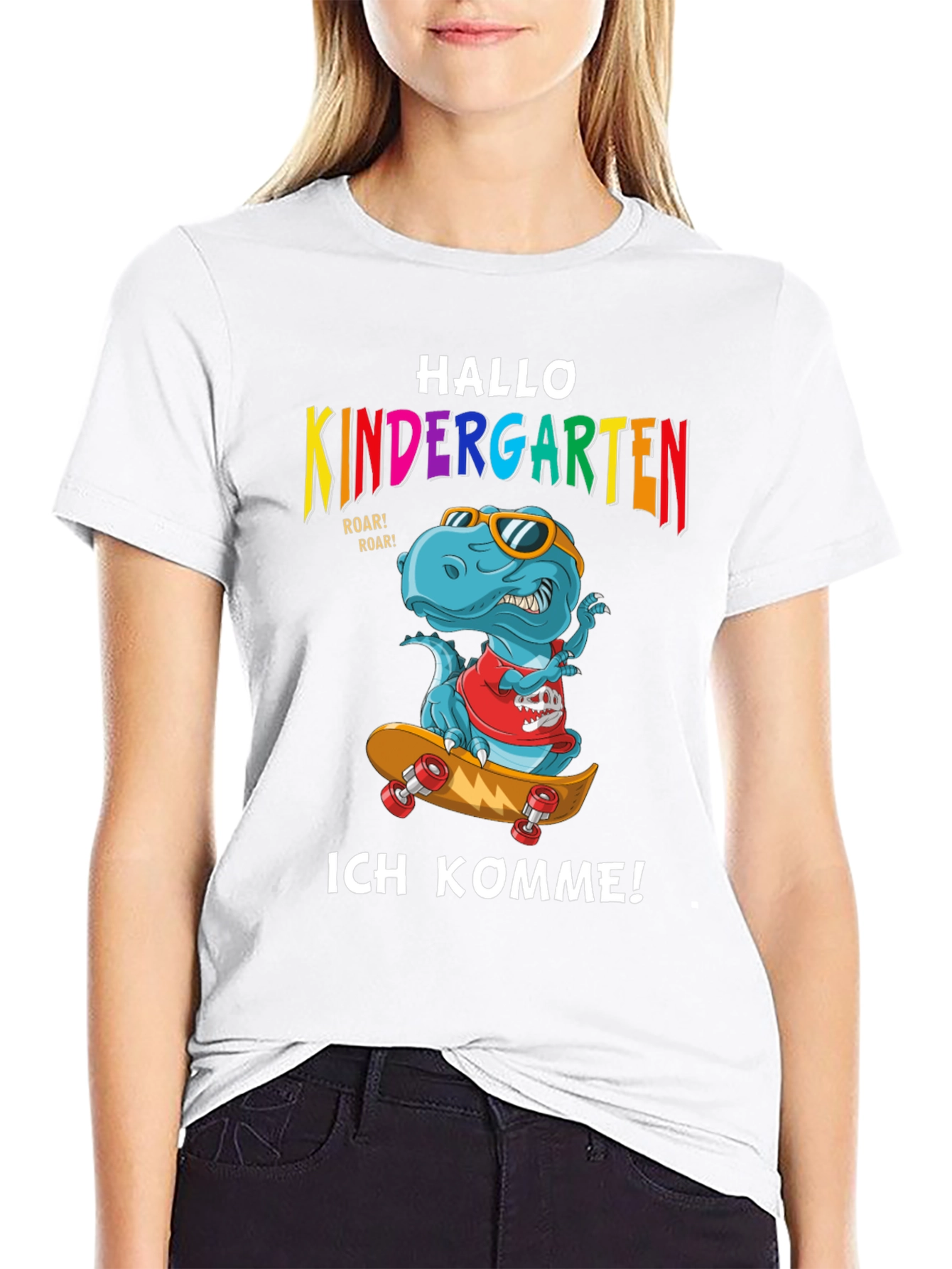 Dino Kindergarten T-Shirt - Back to School