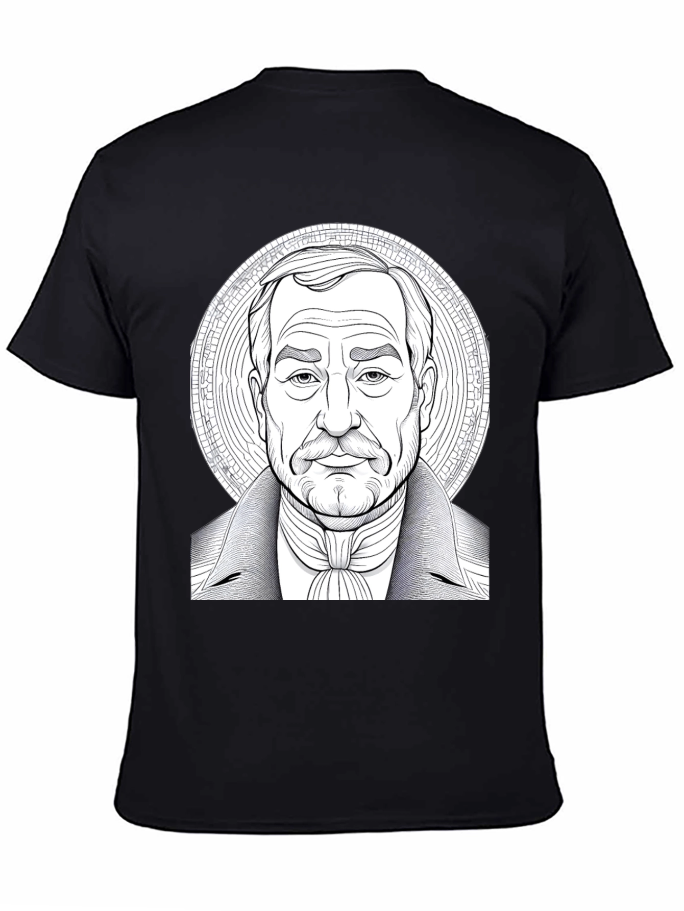 Distinguished Gentleman Graphic Tee - Black