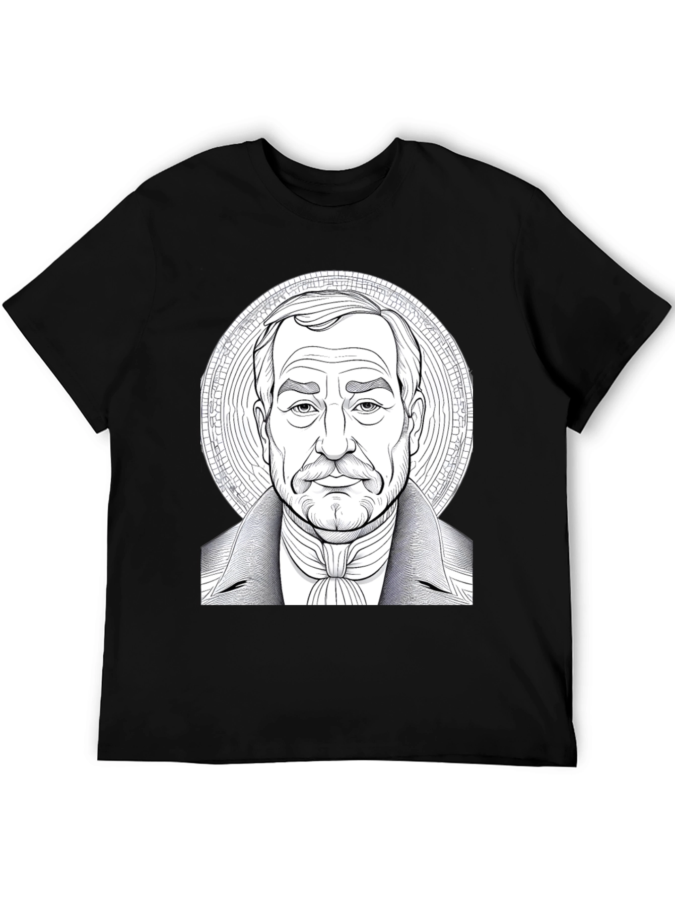 Distinguished Gentleman Graphic Tee - Black