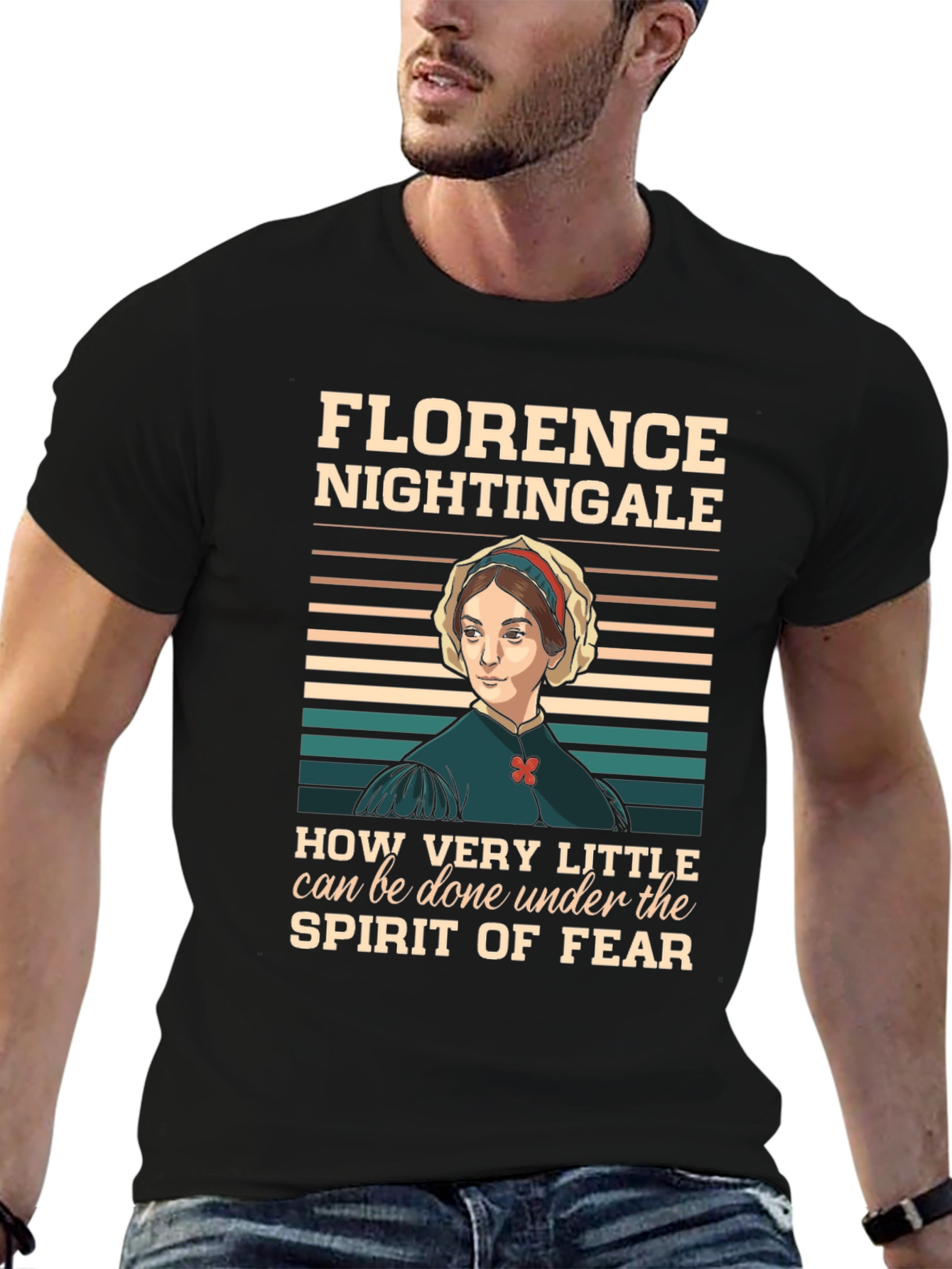 Florence Nightingale T-Shirt - Inspirational Quote Tee