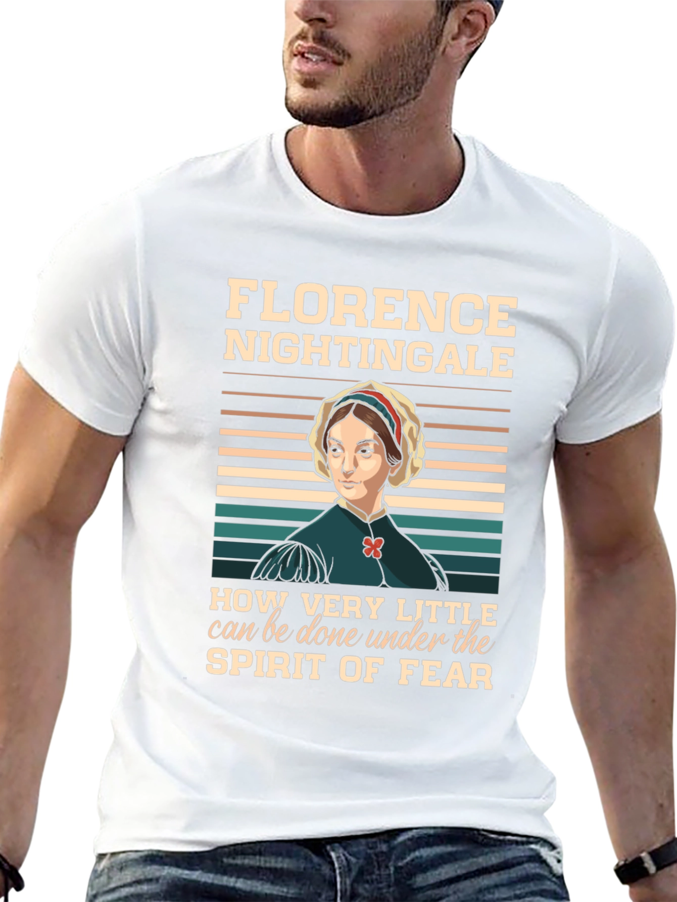 Florence Nightingale T-Shirt - Inspirational Quote Tee