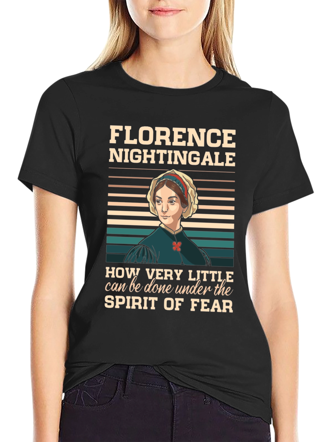 Florence Nightingale T-Shirt - Inspirational Quote Tee