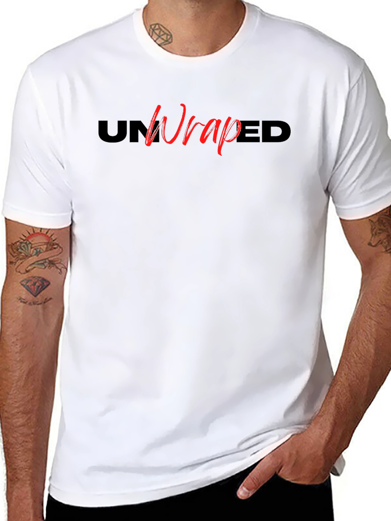 UnWrapped Graphic T-Shirt - Black