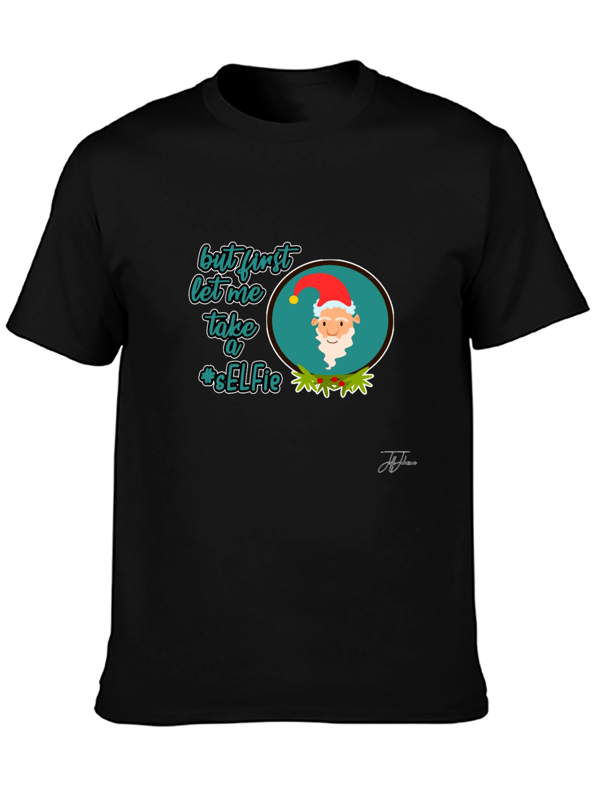 Festive Christmas Selfie T-Shirt