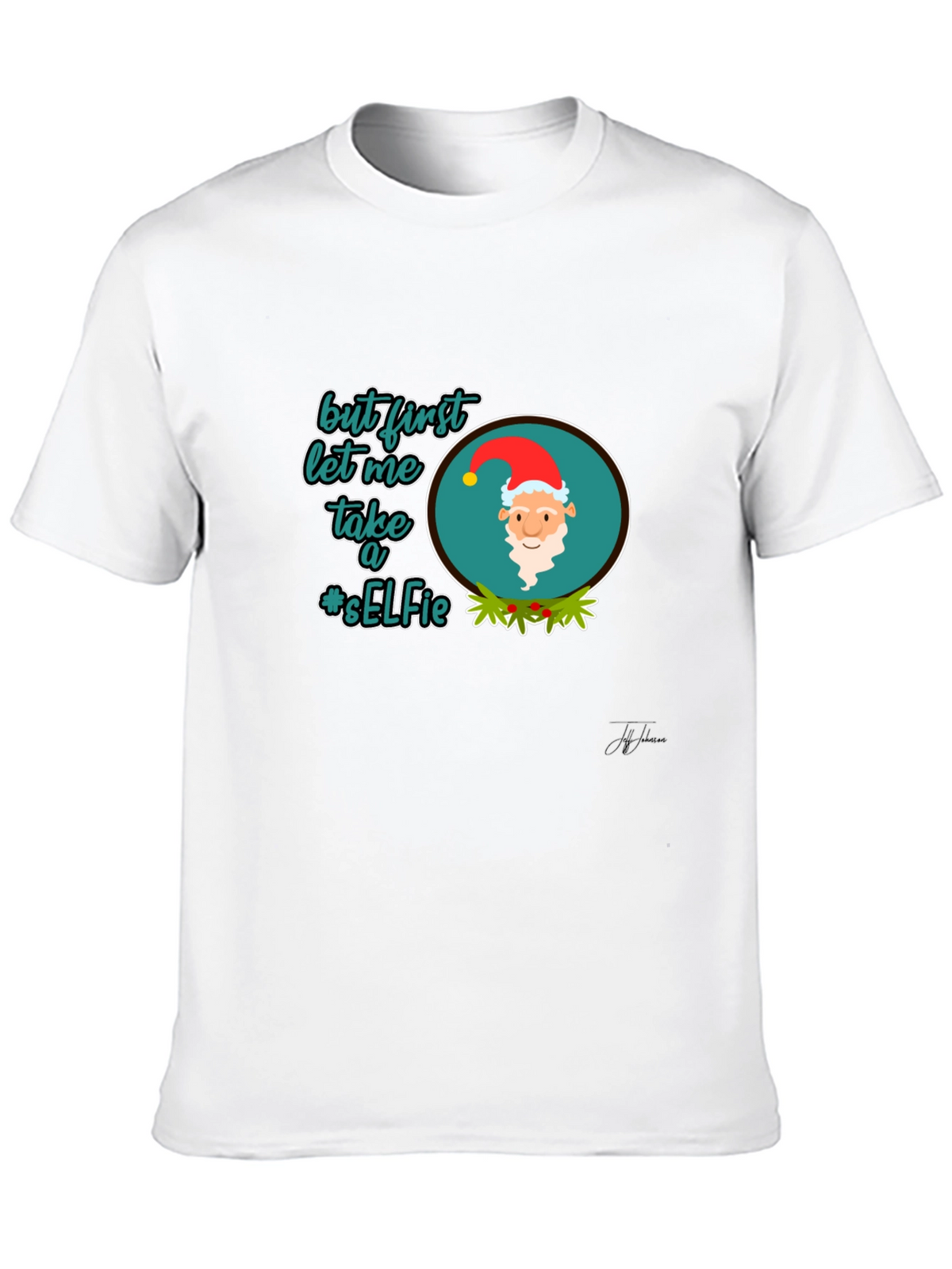Festive Christmas Selfie T-Shirt