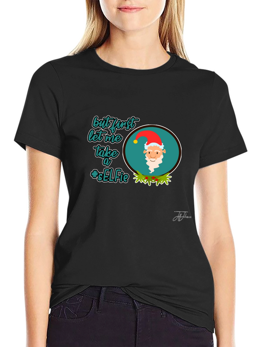 Festive Christmas Selfie T-Shirt