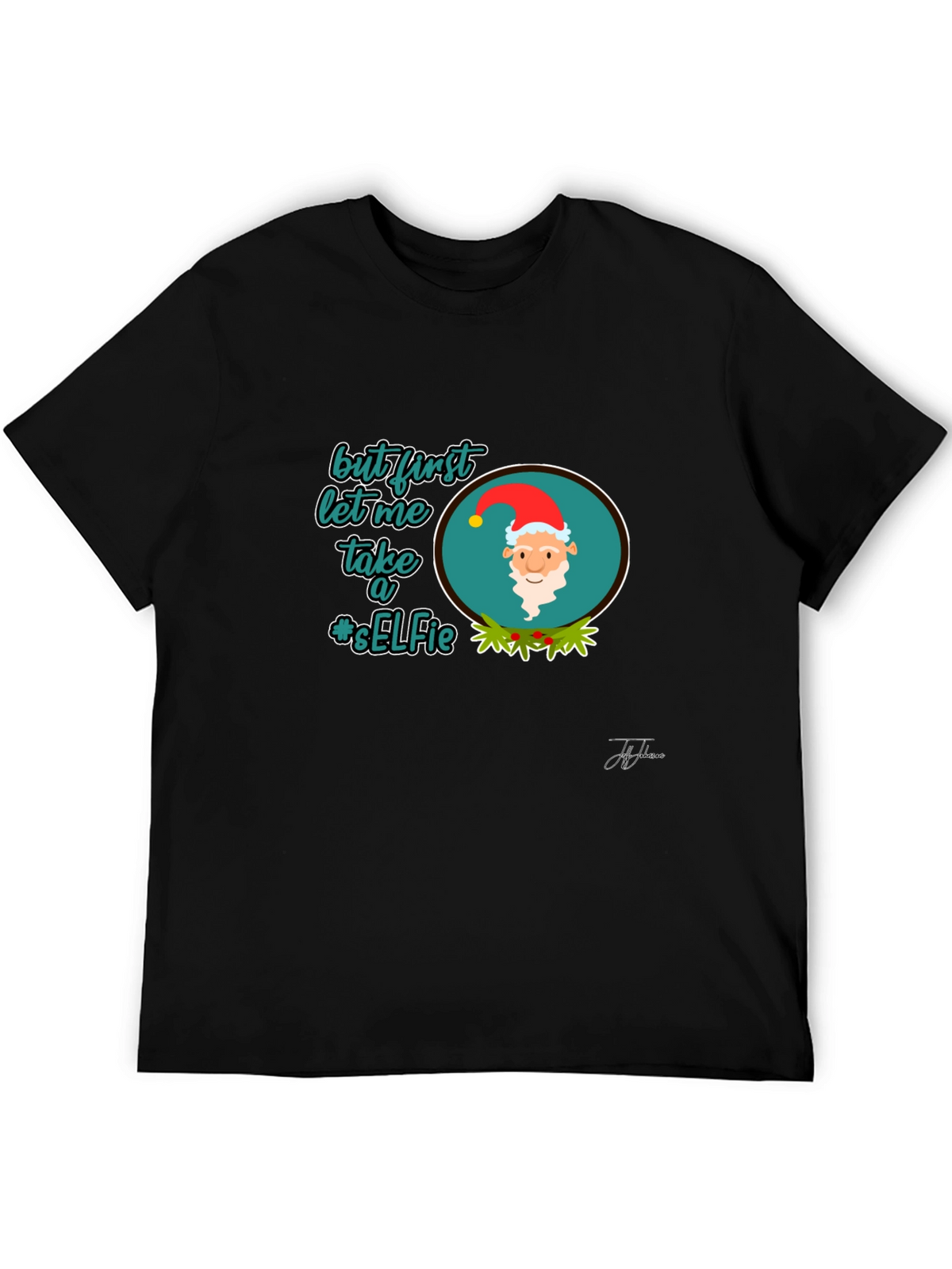 Festive Christmas Selfie T-Shirt