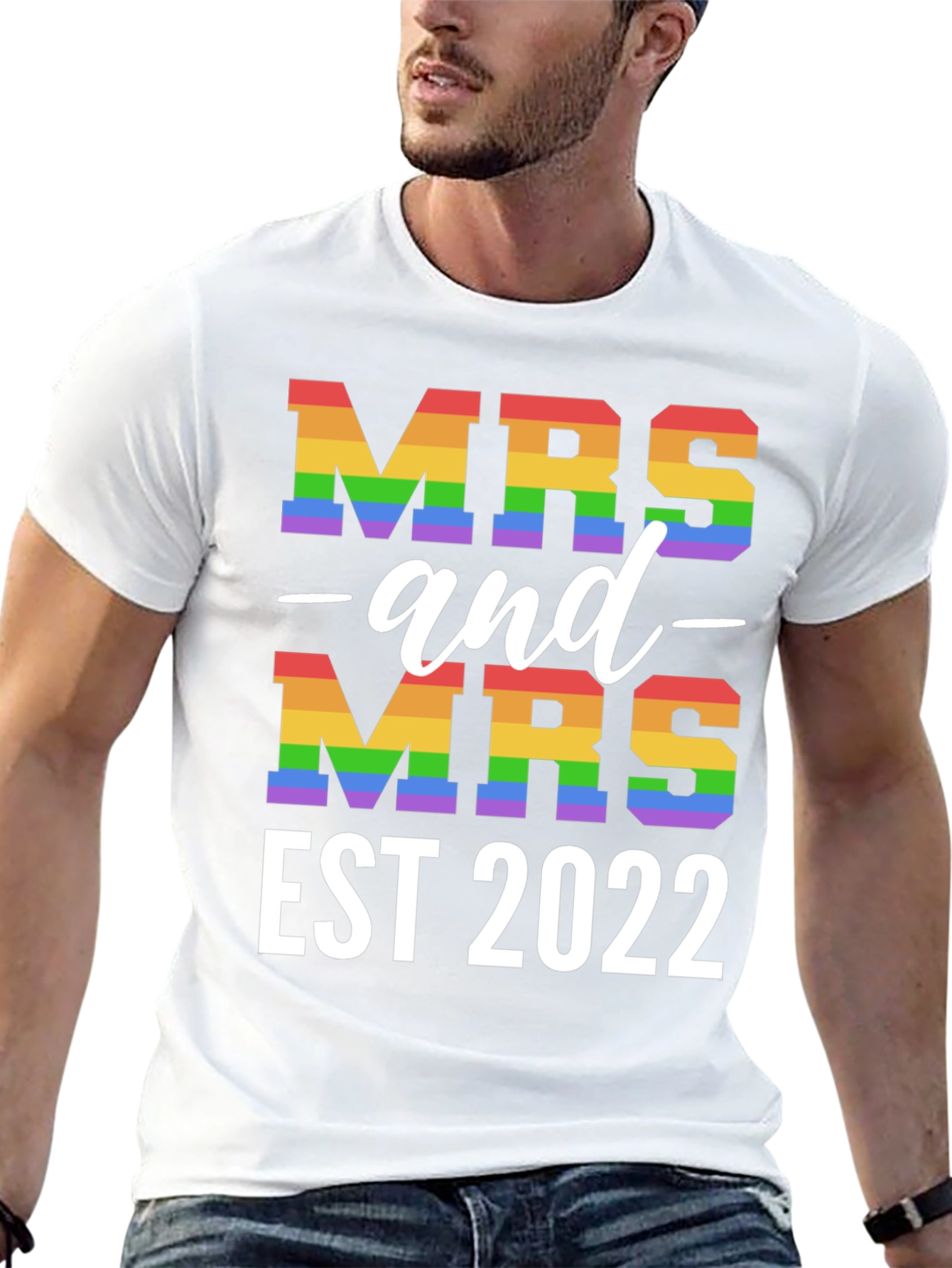 Mrs and Mrs EST 2022 Pride T-Shirt