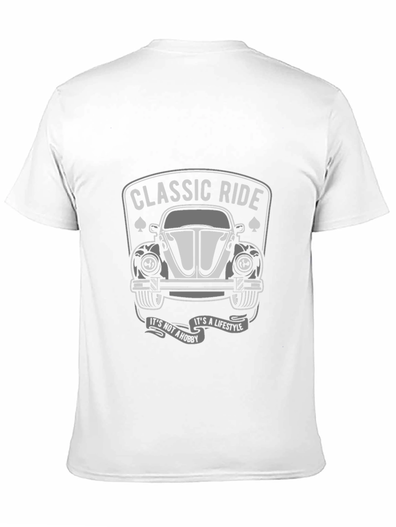 Classic Ride Beetle Car Graphic T-Shirt