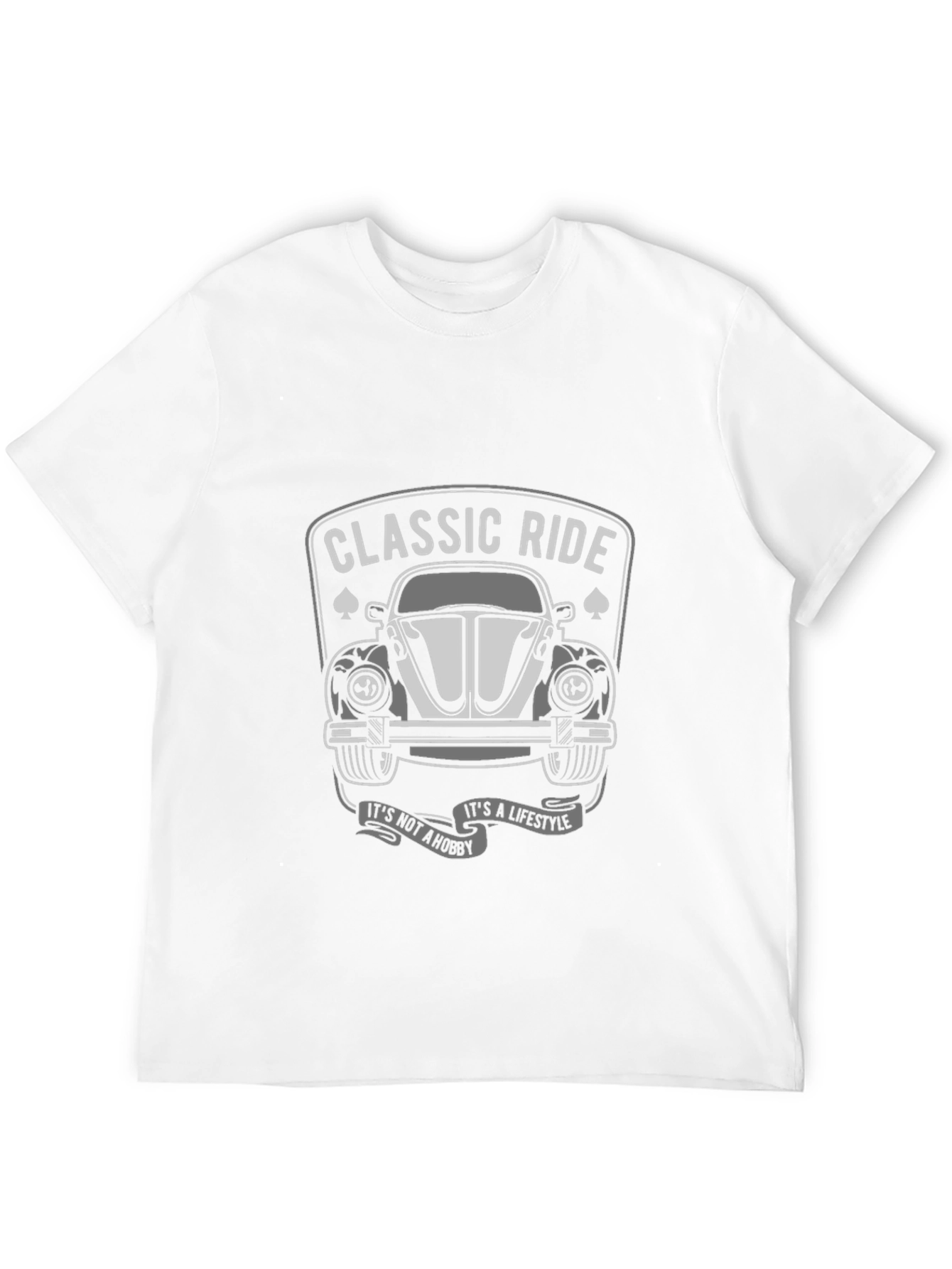 Classic Ride Beetle Car Graphic T-Shirt