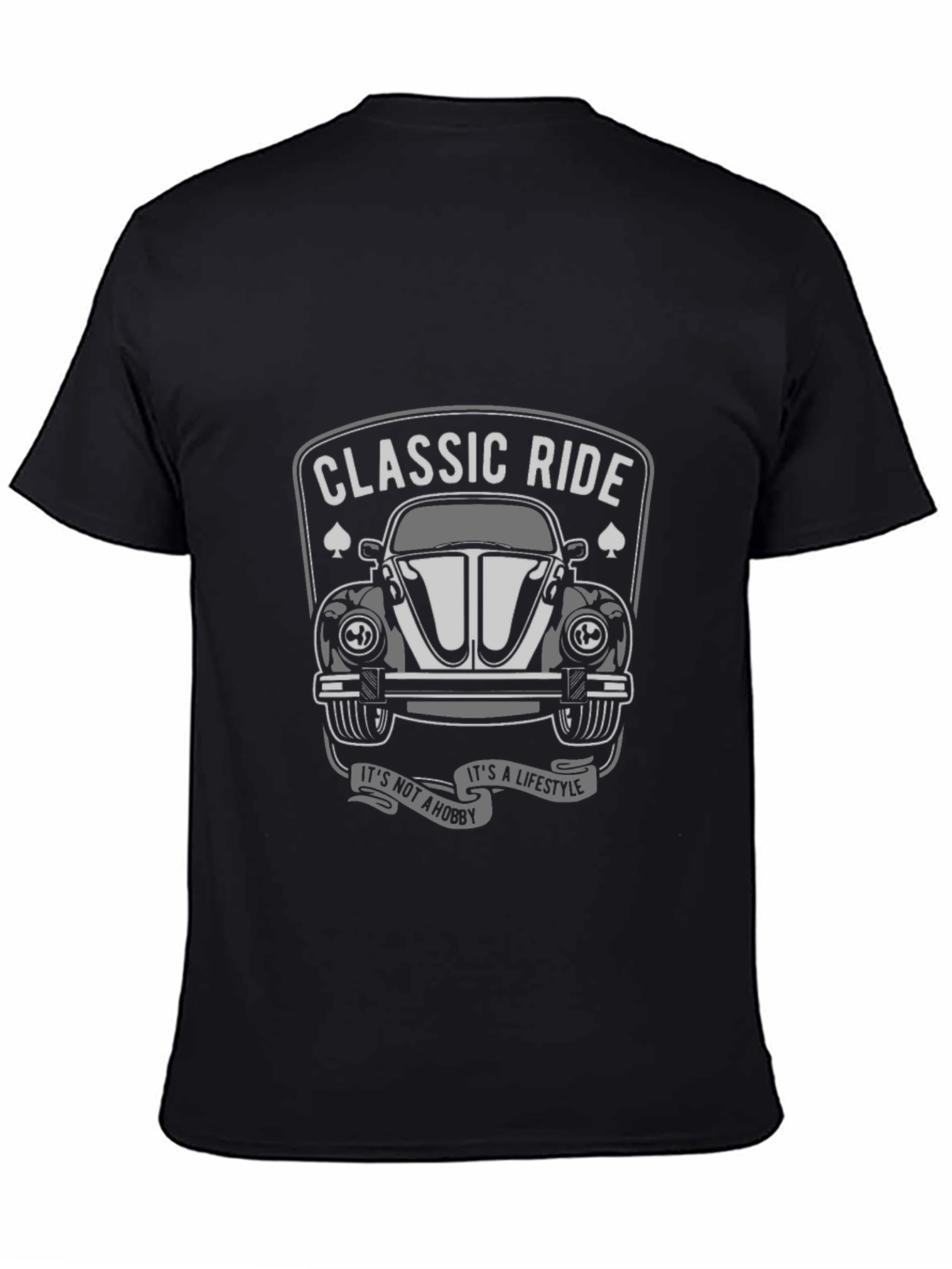Classic Ride Beetle Car Graphic T-Shirt