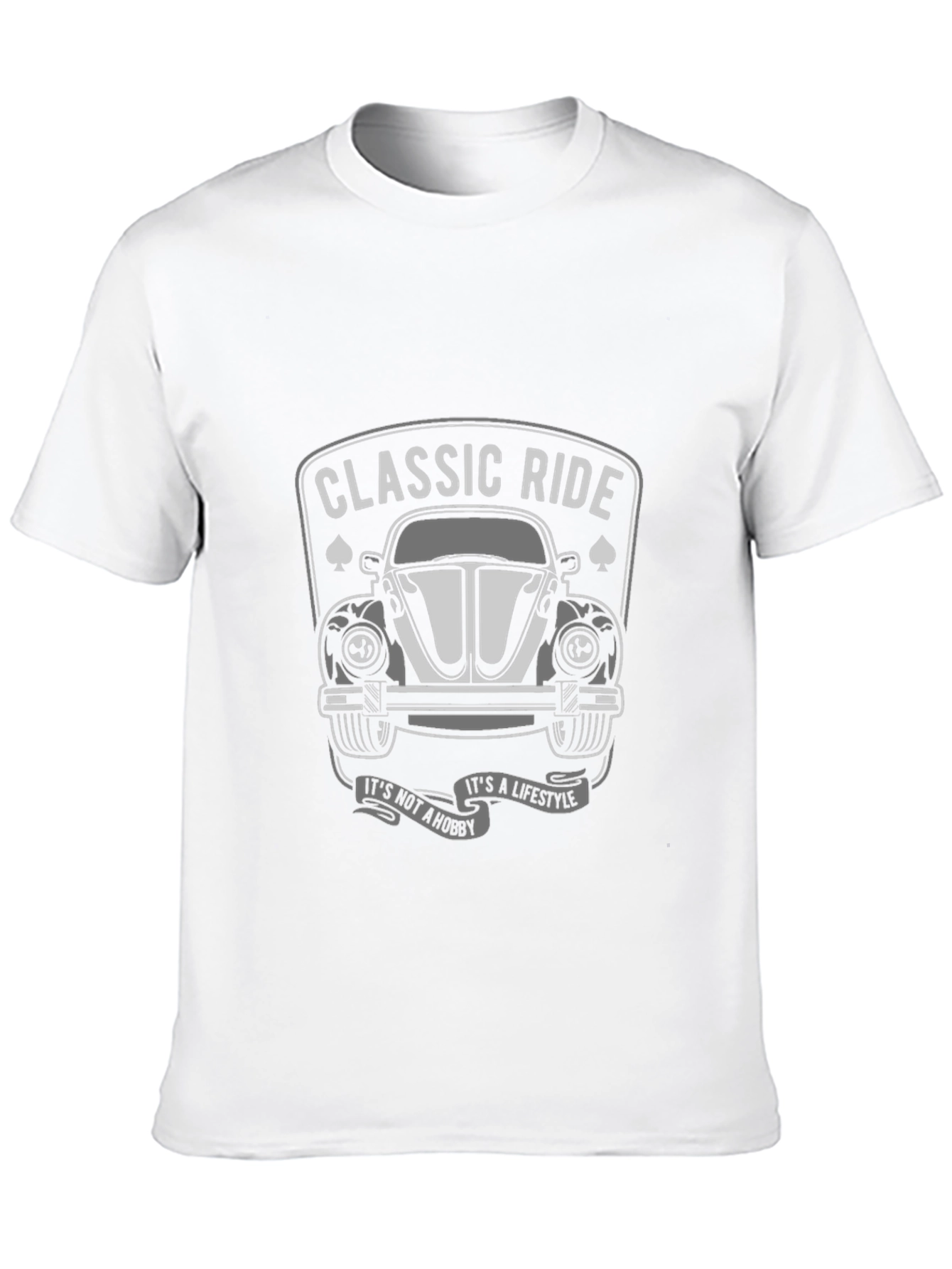 Classic Ride Beetle Car Graphic T-Shirt