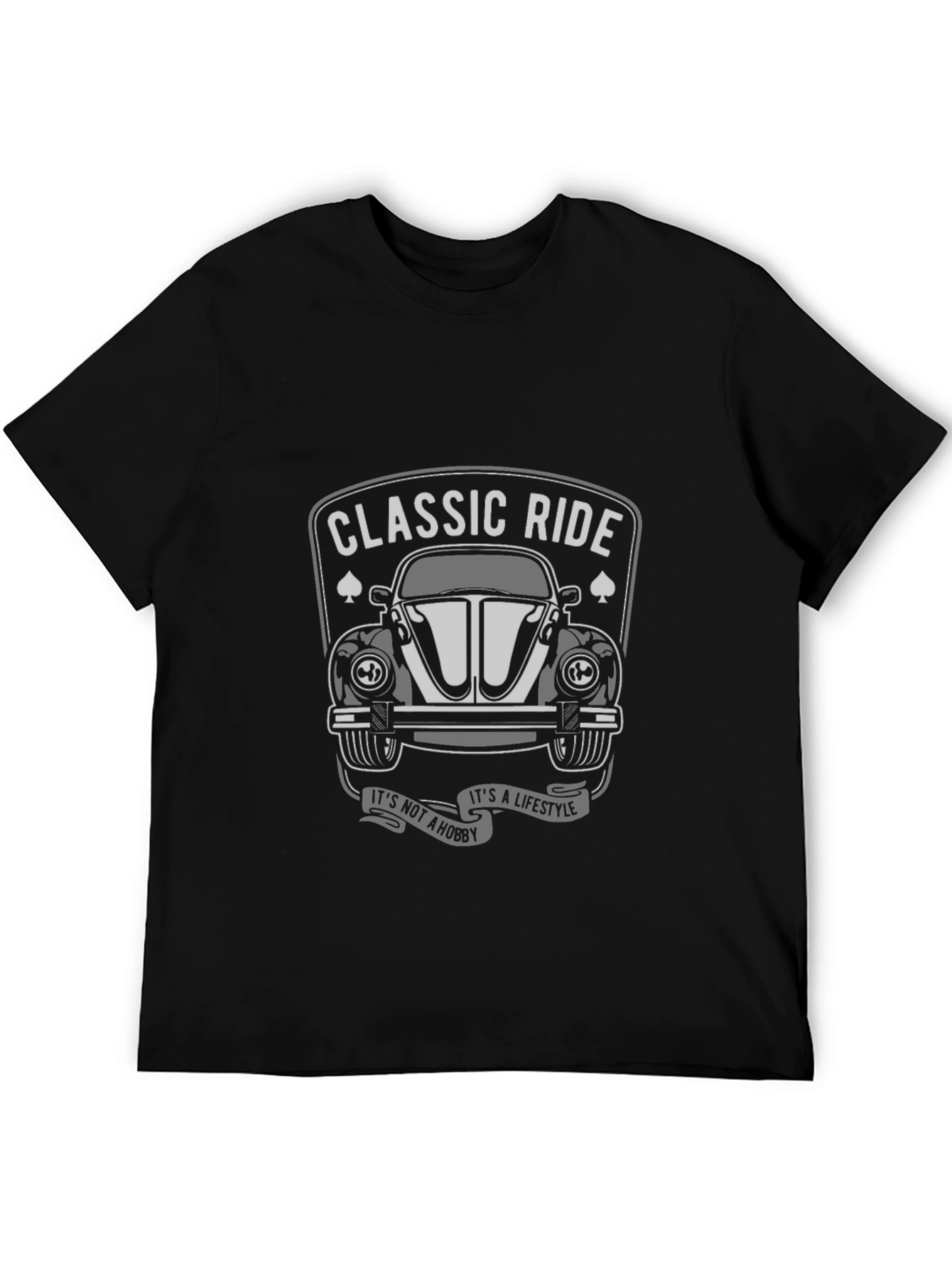 Classic Ride Beetle Car Graphic T-Shirt
