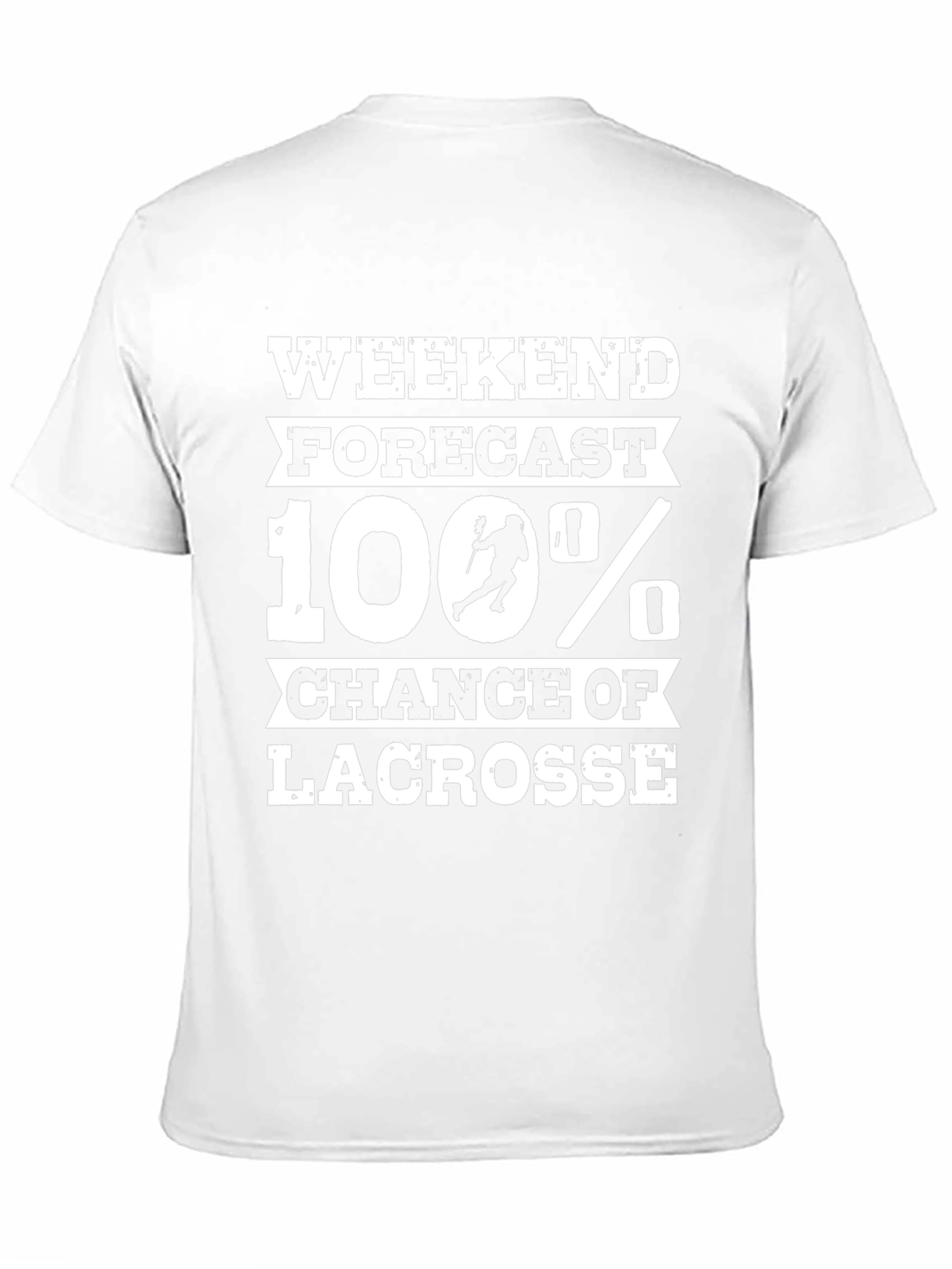 Weekend Forecast Lacrosse T-Shirt
