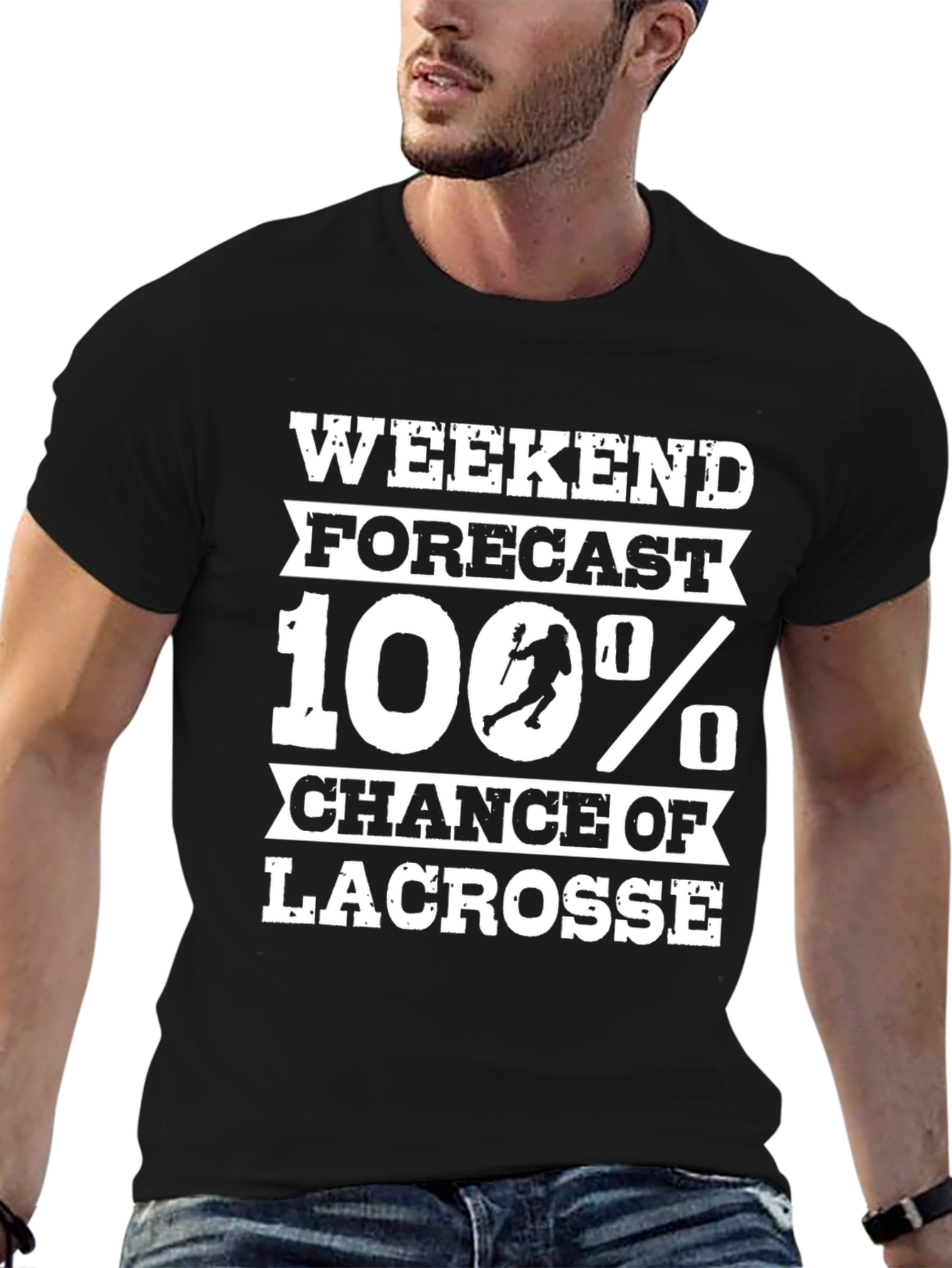 Weekend Forecast Lacrosse T-Shirt