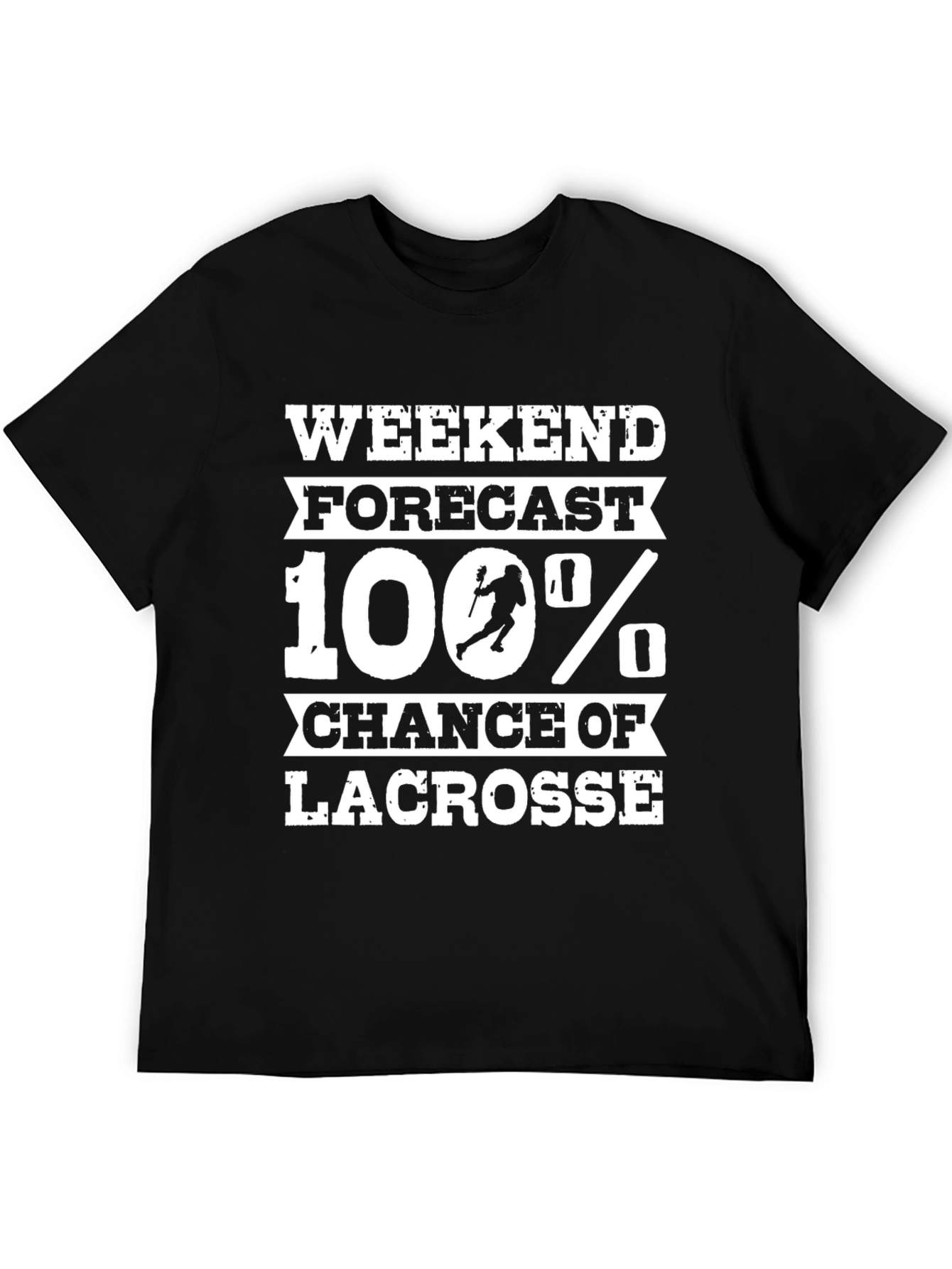 Weekend Forecast Lacrosse T-Shirt