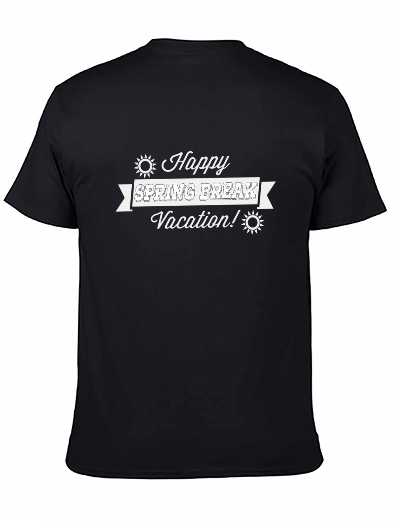 Happy Spring Break Vacation Graphic T-Shirt