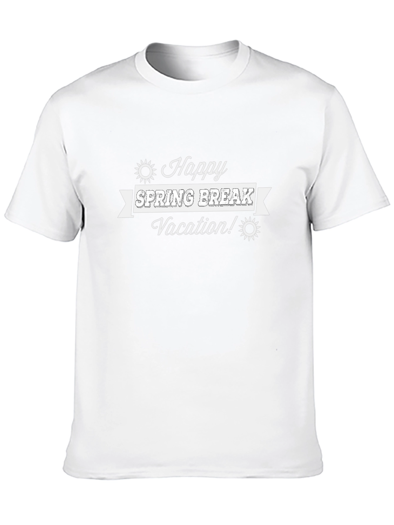Happy Spring Break Vacation Graphic T-Shirt