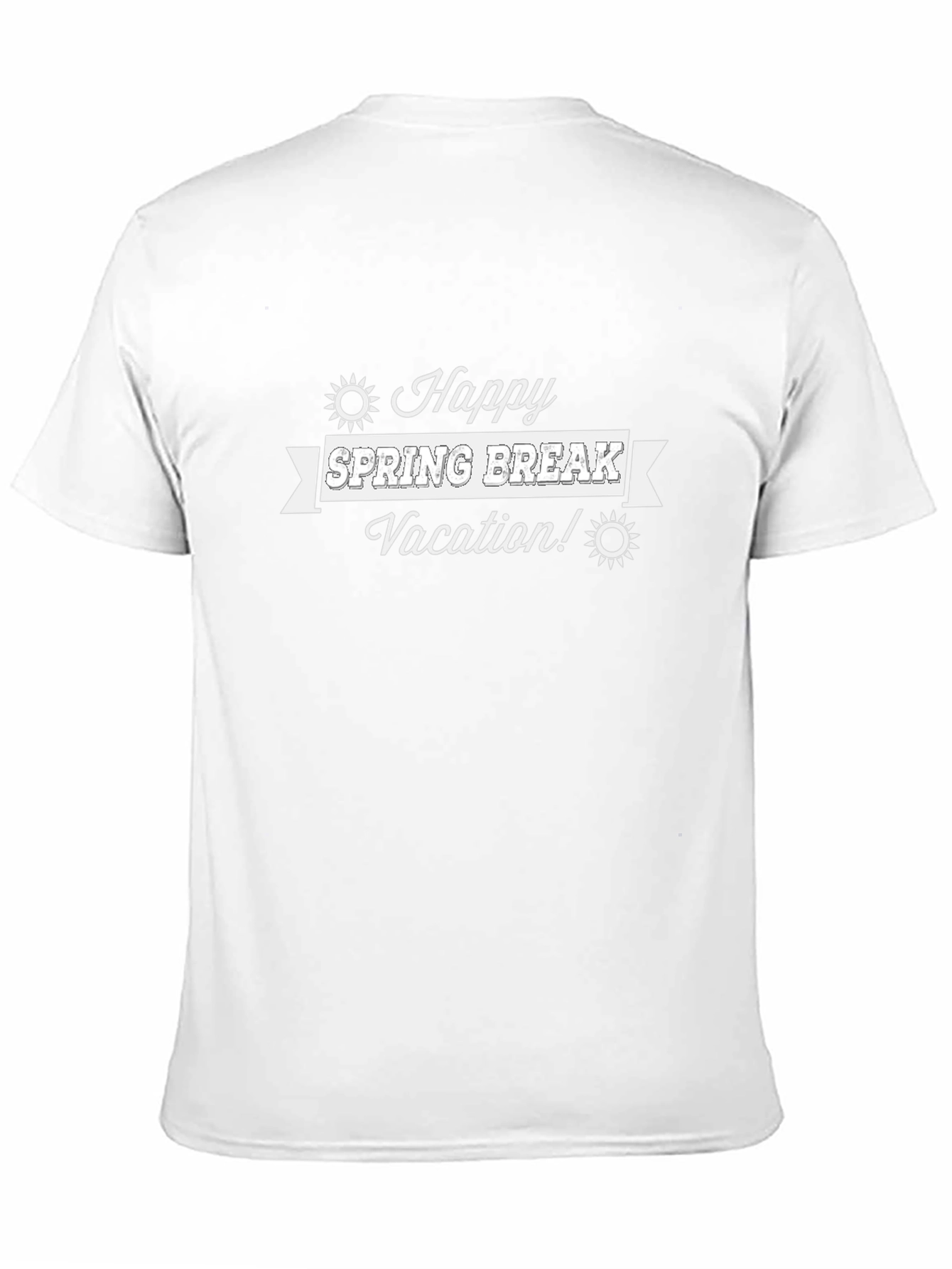 Happy Spring Break Vacation Graphic T-Shirt
