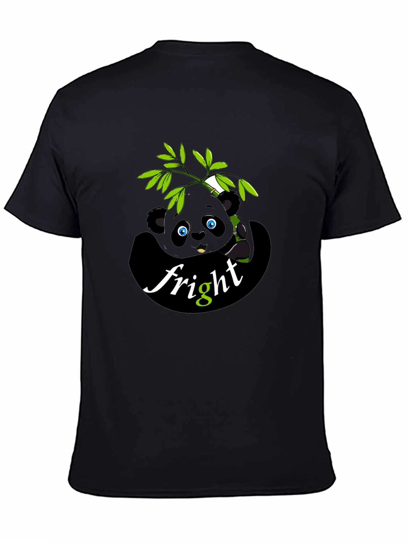 Panda Fright Graphic T-Shirt