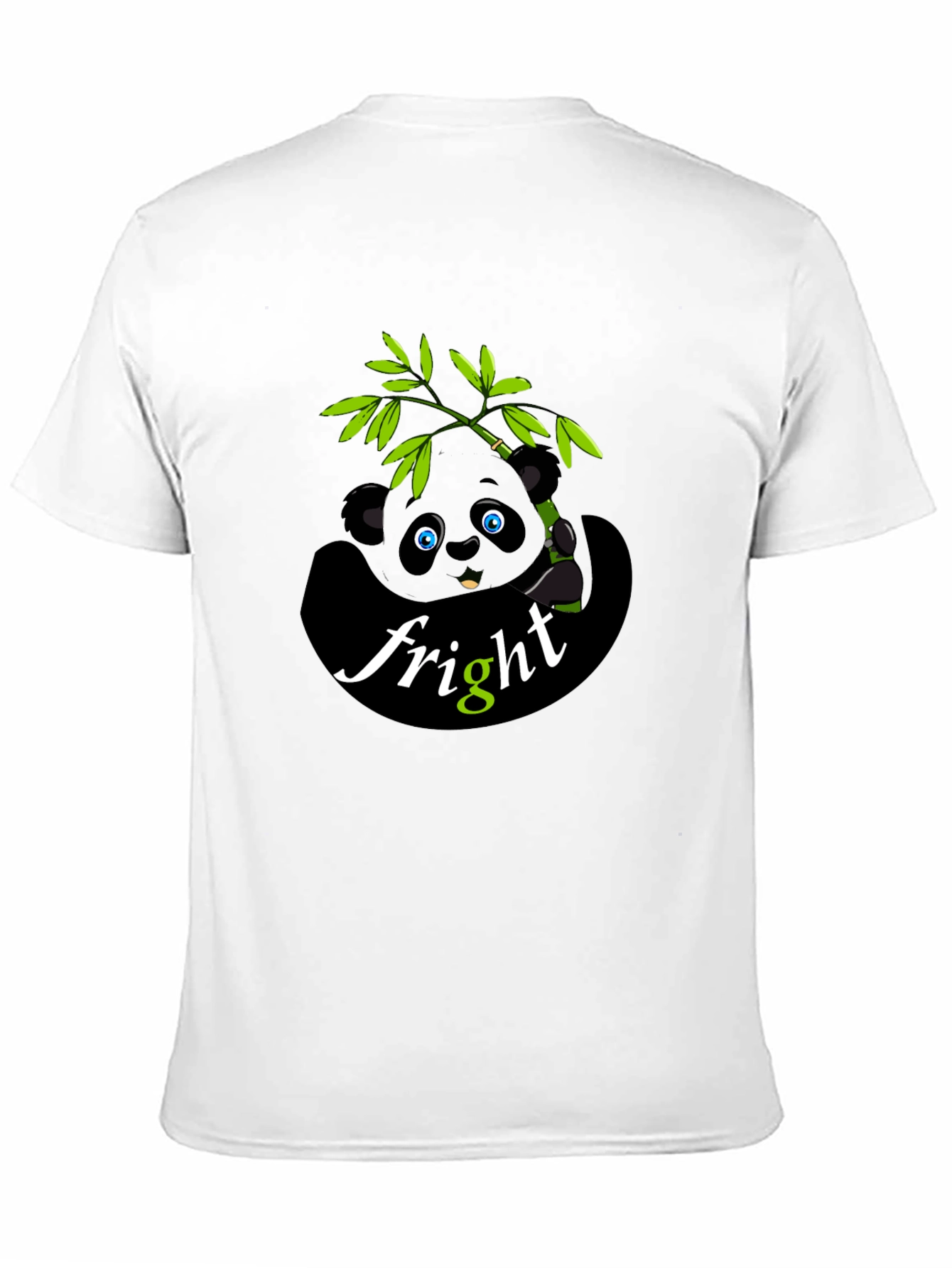 Panda Fright Graphic T-Shirt