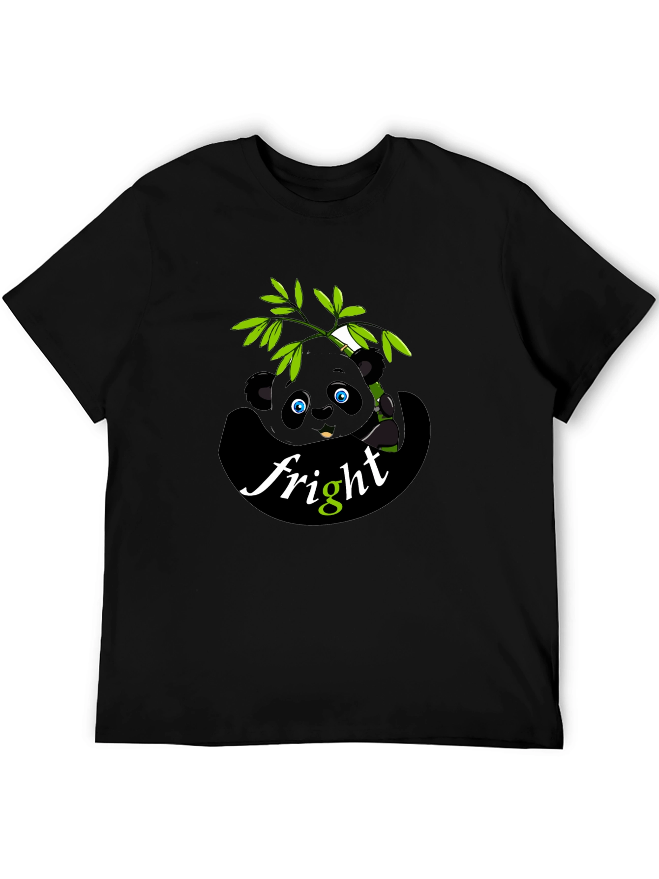 Panda Fright Graphic T-Shirt